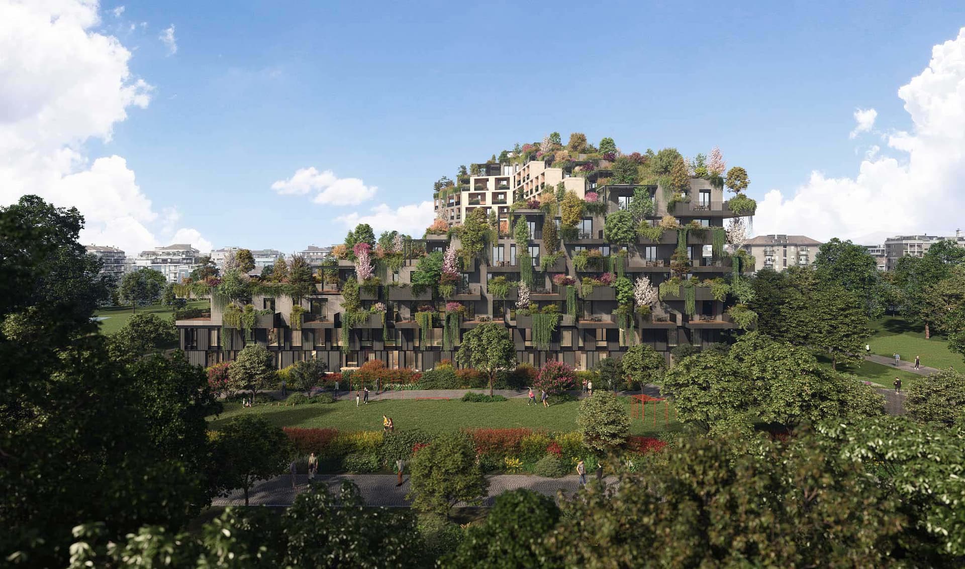 La urban forestry di Stefano Boeri è inarrestabile: sono molti i progetti in corso dell'archistar, fra i quali Bosconavigli a Milano: un progetto residenziale localizzato nel quartiere di San Cristoforo (Foto: Stefano Boeri Architetti)