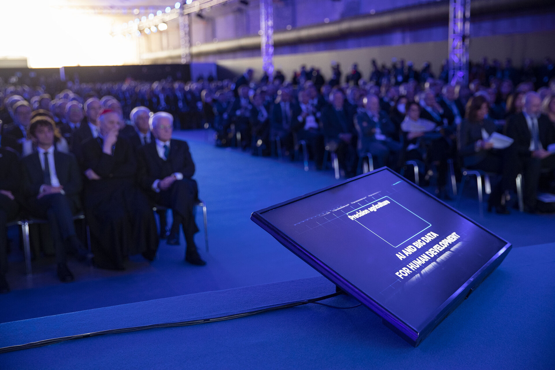La cerimonia di inaugurazione del supercomputer Leonardo a Bologna il 24 novembre 2022