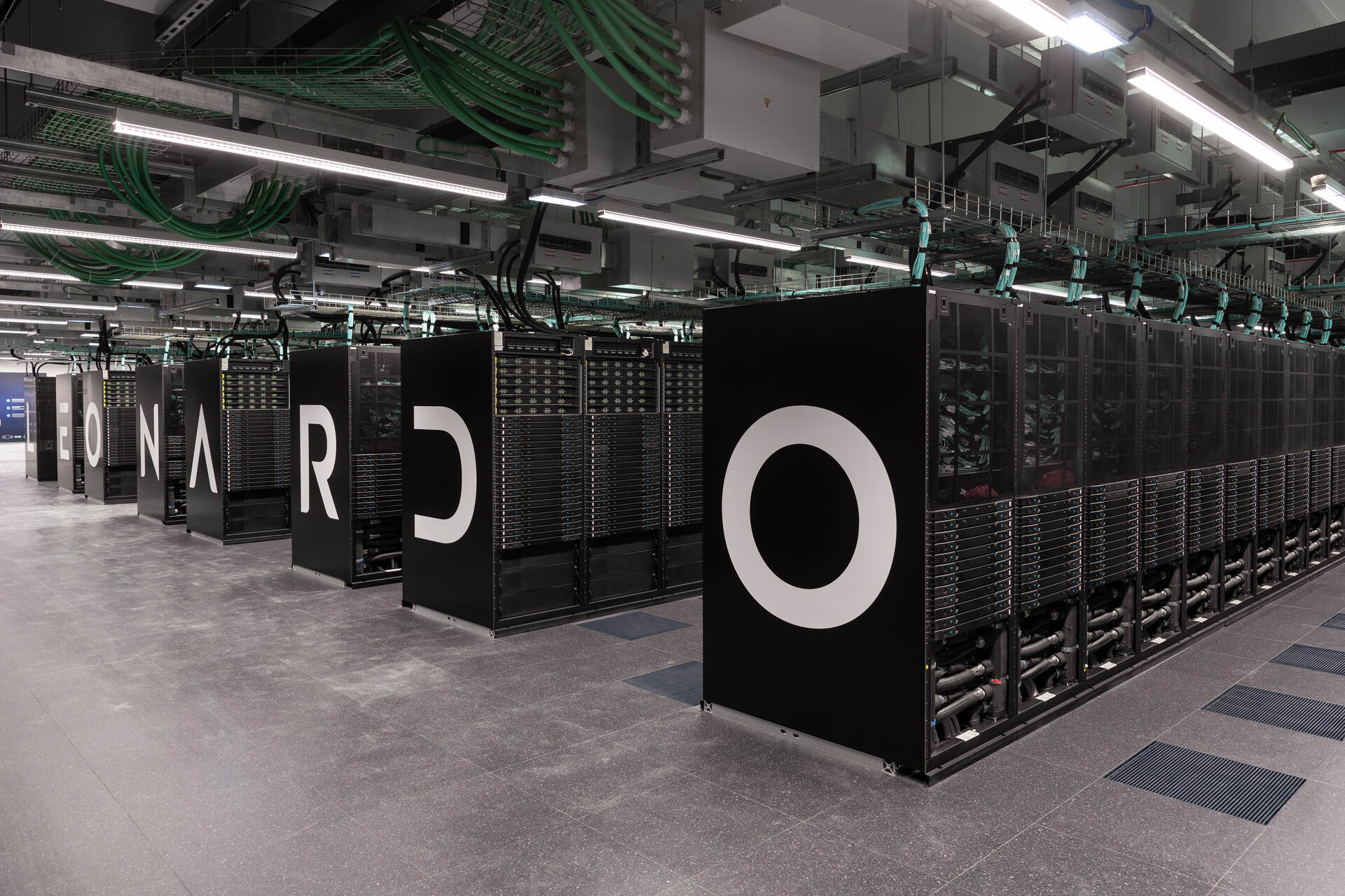 La cerimonia di inaugurazione del supercomputer Leonardo a Bologna il 24 novembre 2022