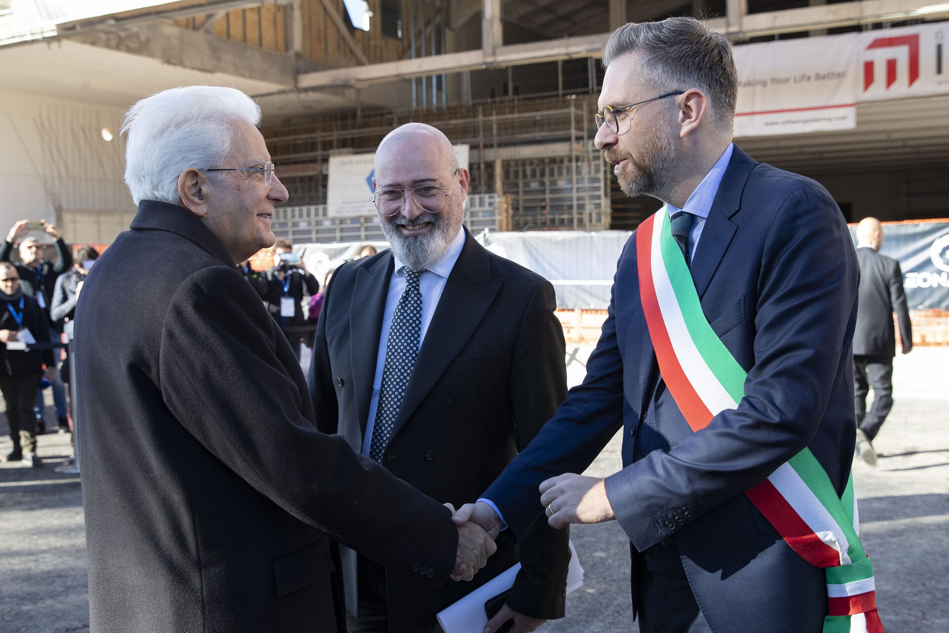 La cerimonia di inaugurazione del supercomputer Leonardo a Bologna il 24 novembre 2022