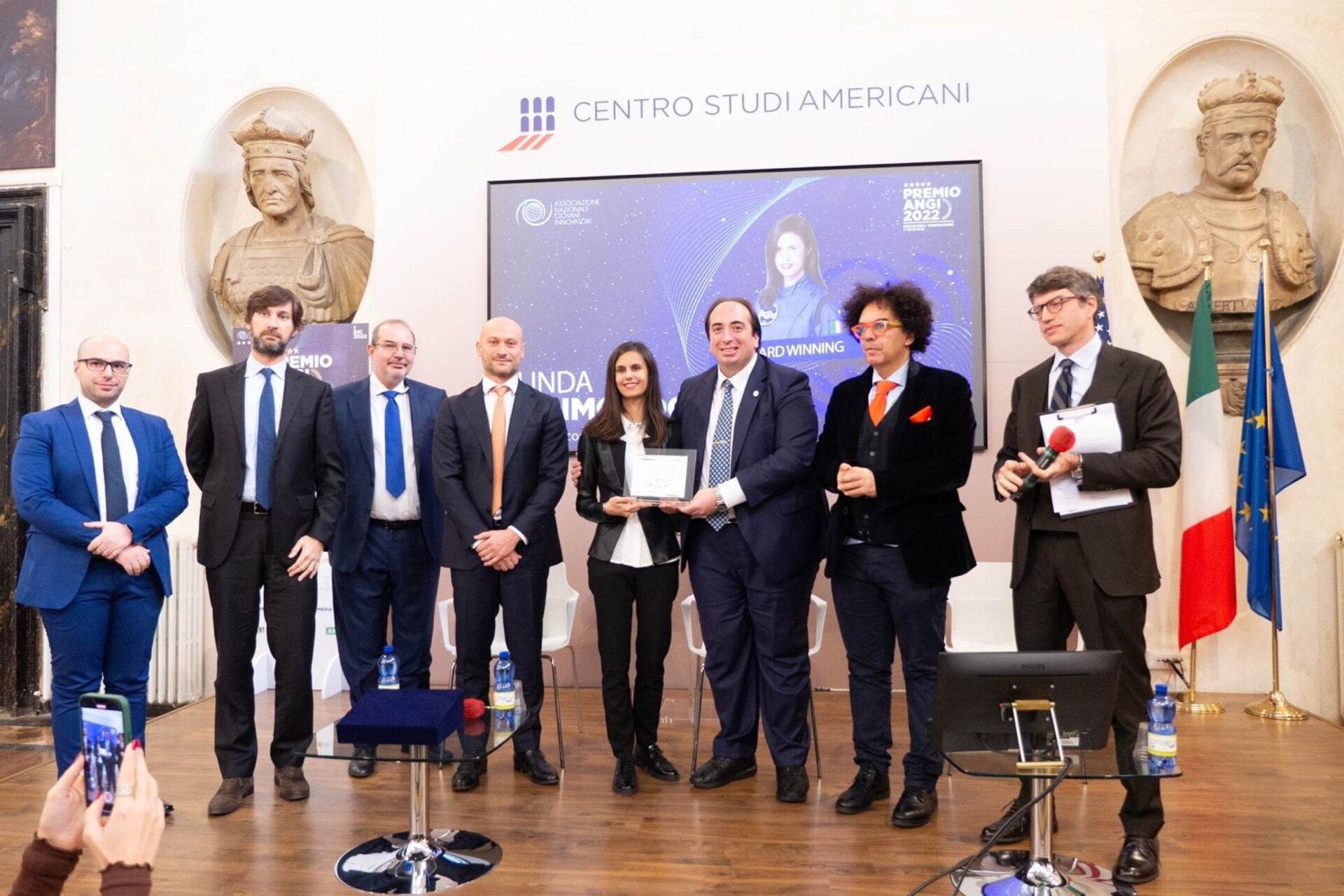 La conferenza stampa di presentazione del “Premio ANGI - Oscar dell’Innovazione” 2022