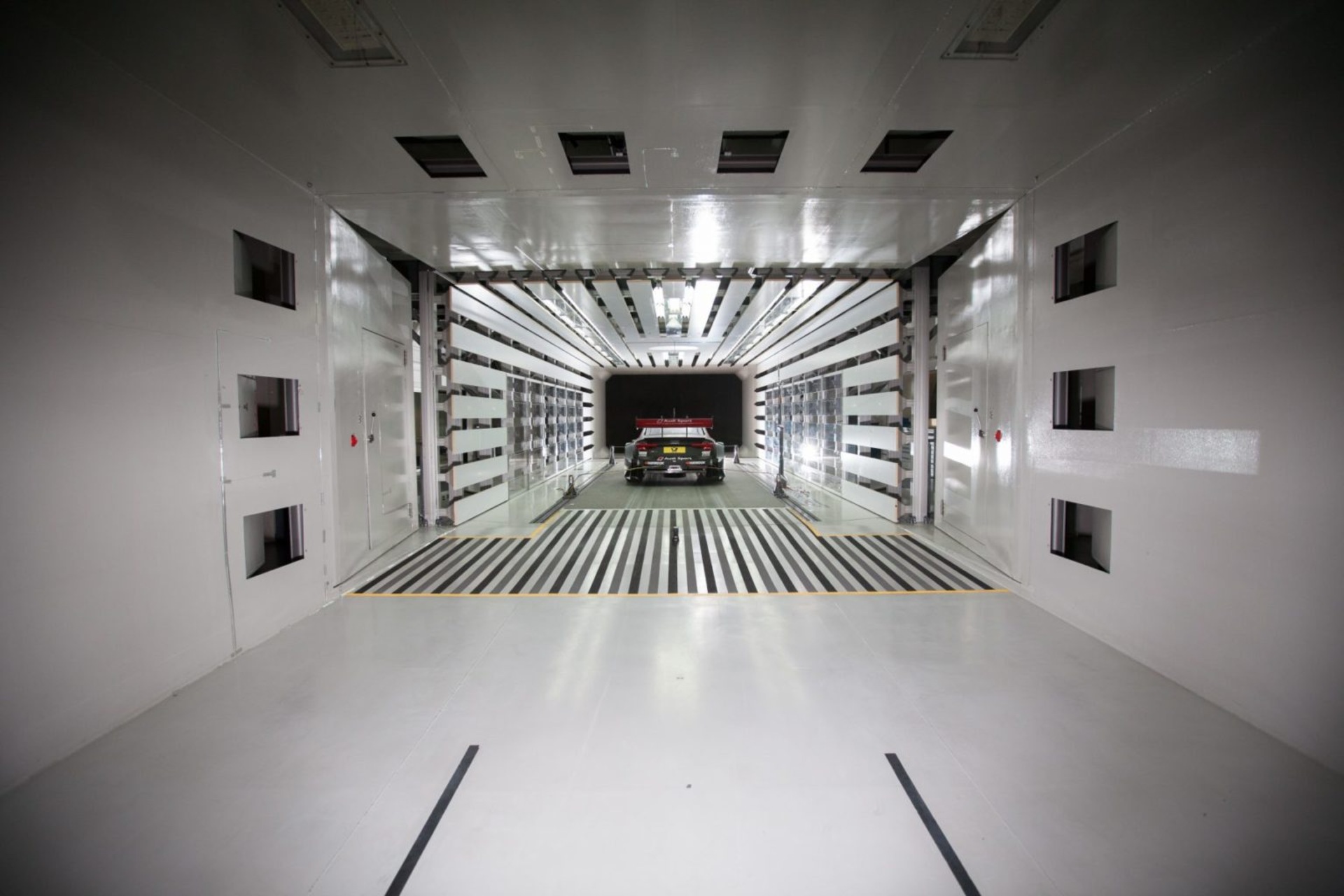 La galleria del vento del Sauber Group a Hinwil nel Canton Zurigo