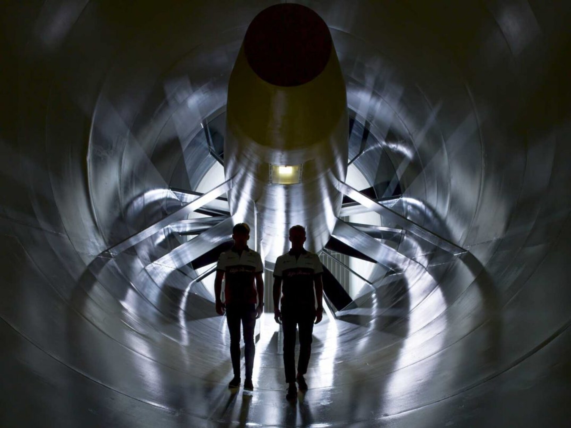 La galleria del vento del Sauber Group a Hinwil nel Canton Zurigo