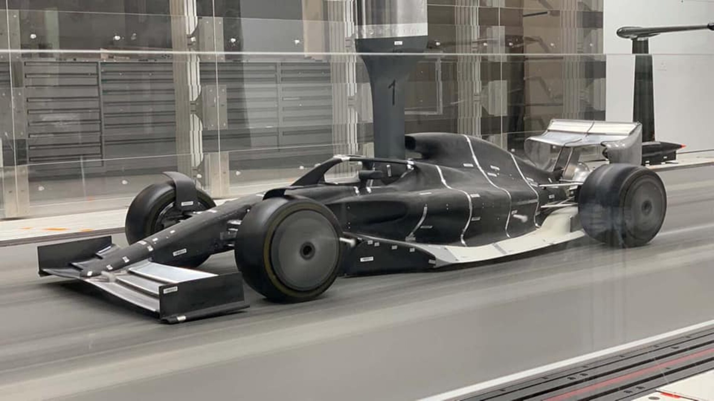 La galleria del vento del Sauber Group a Hinwil nel Canton Zurigo