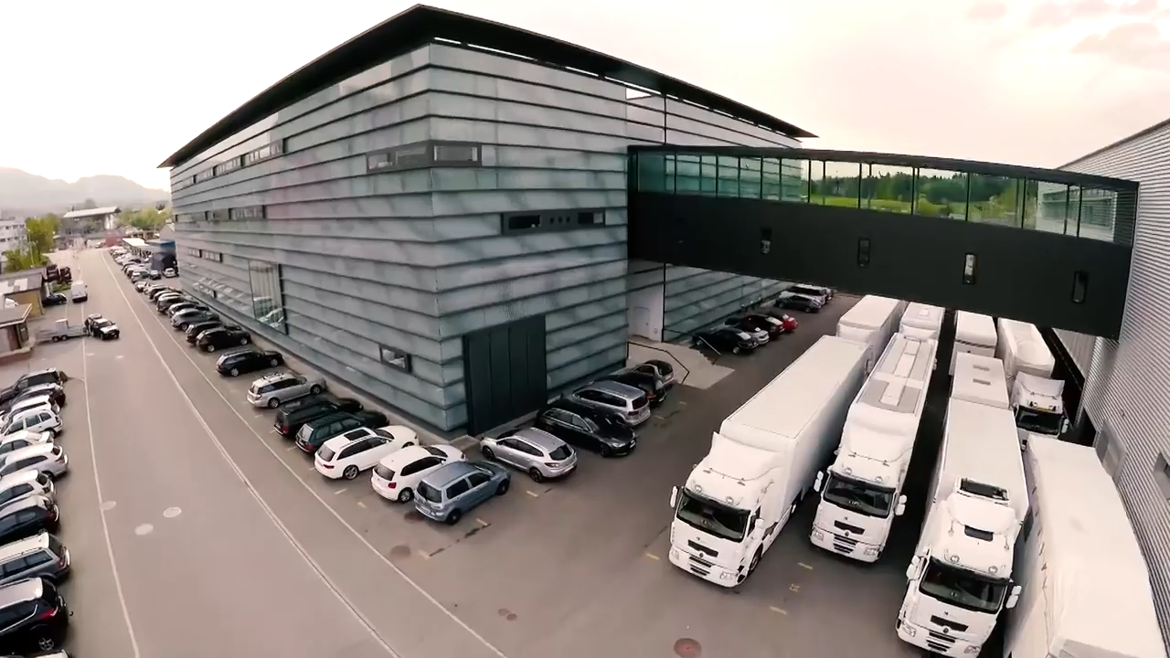 La galleria del vento del Sauber Group a Hinwil nel Canton Zurigo