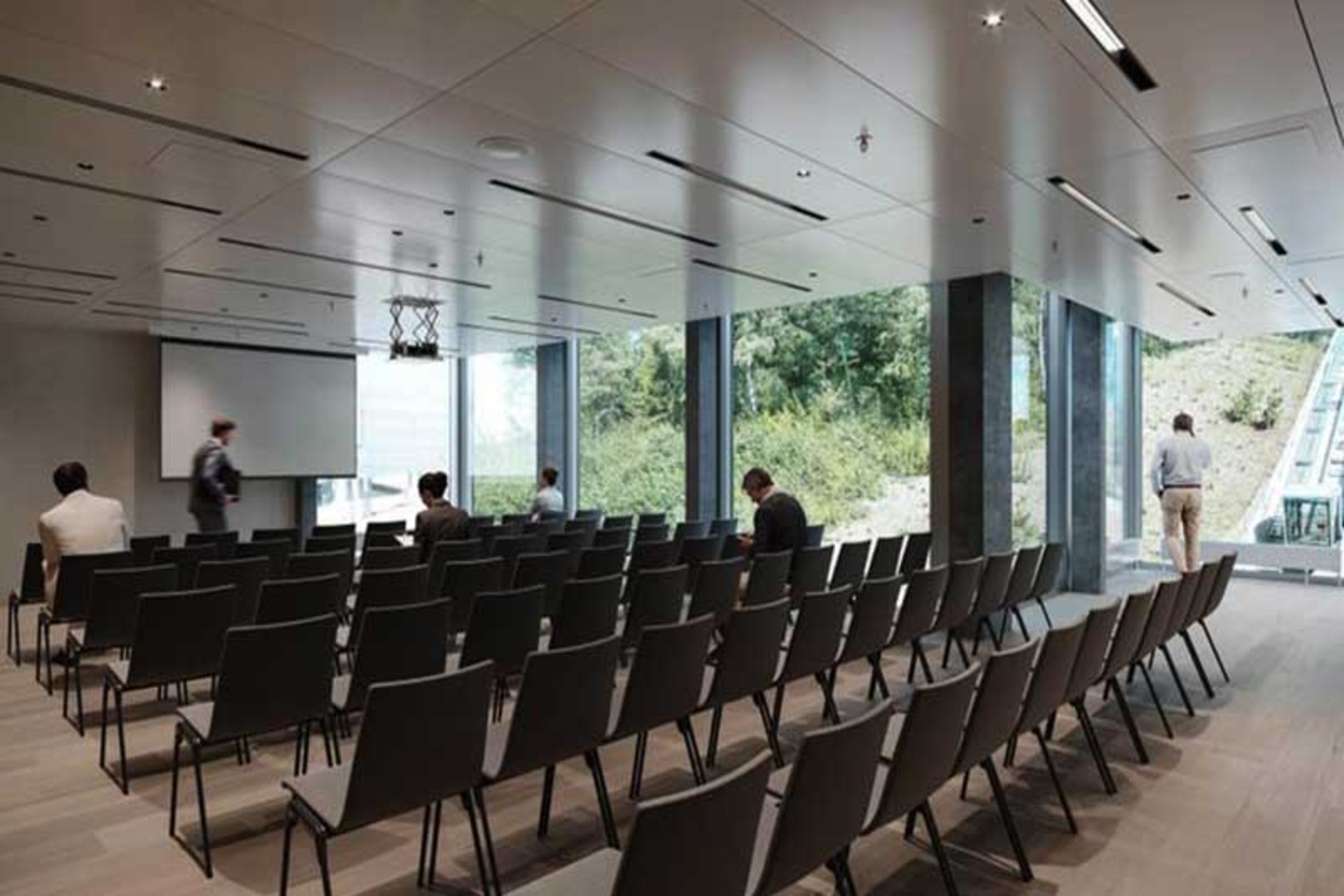 "The Circle" è una splendida location presso l'aeroporto di Zurigo in Svizzera