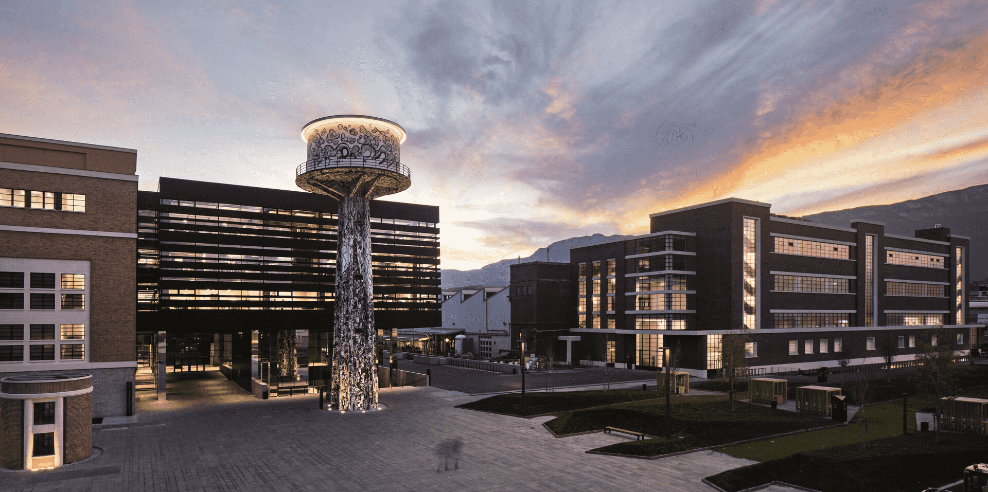 Visione d'insieme del NOI Techpark di Bolzano