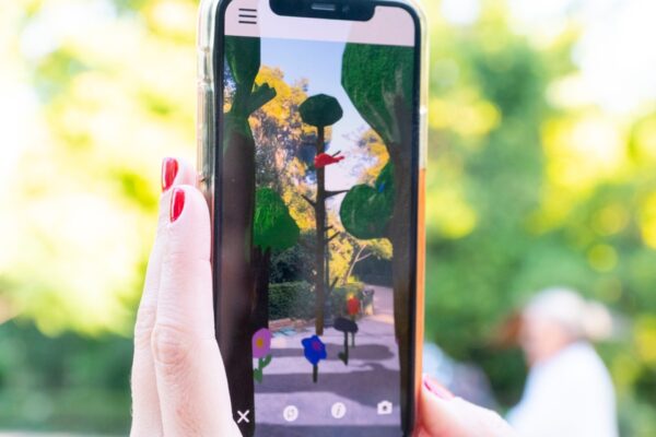 Il giardino si fa opera d’arte: la mostra è solo in Realtà Aumentata