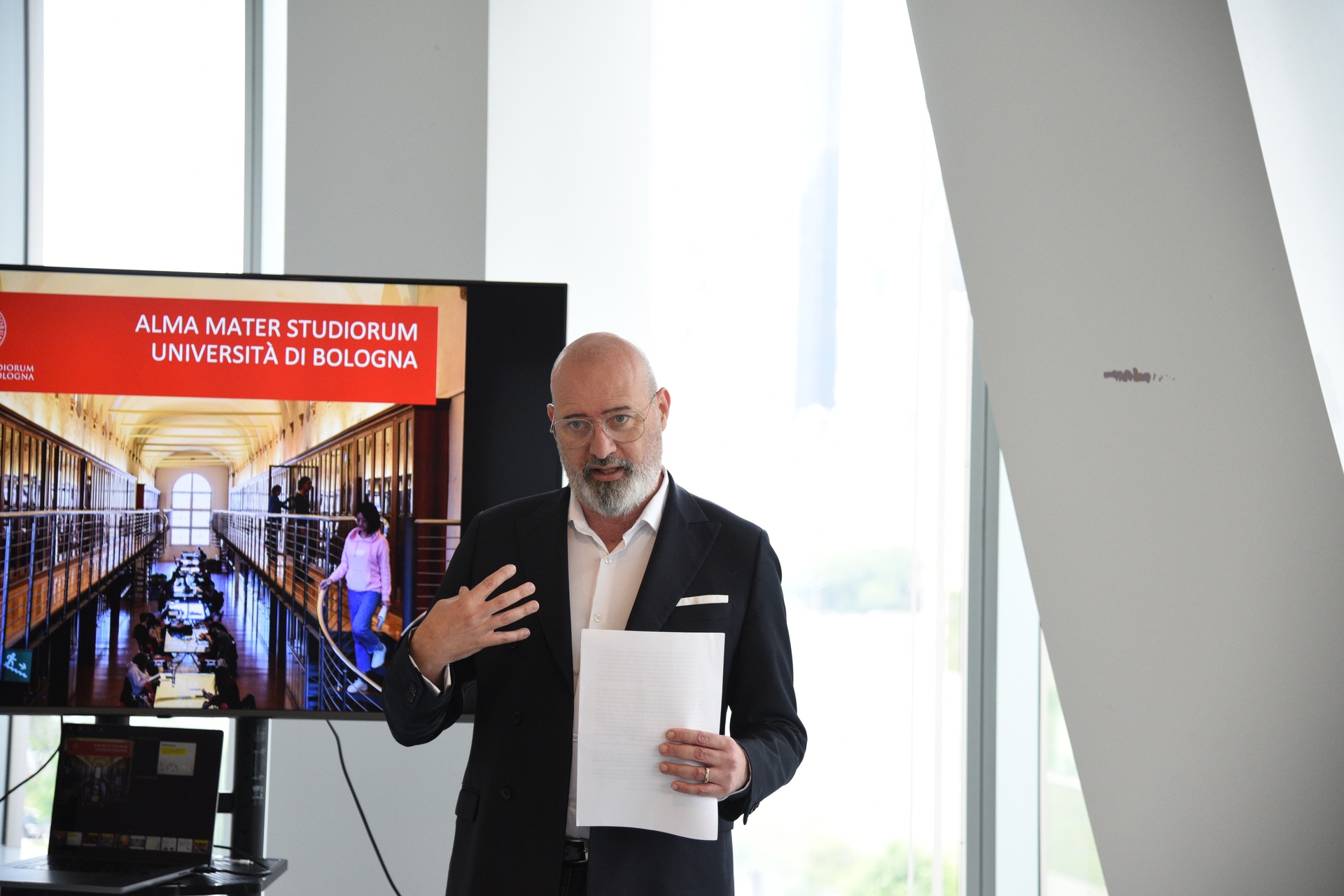 Il Presidente della Regione Emilia-Romagna, Stefano Bonaccini, in missione a New York, negli Stati Uniti d’America