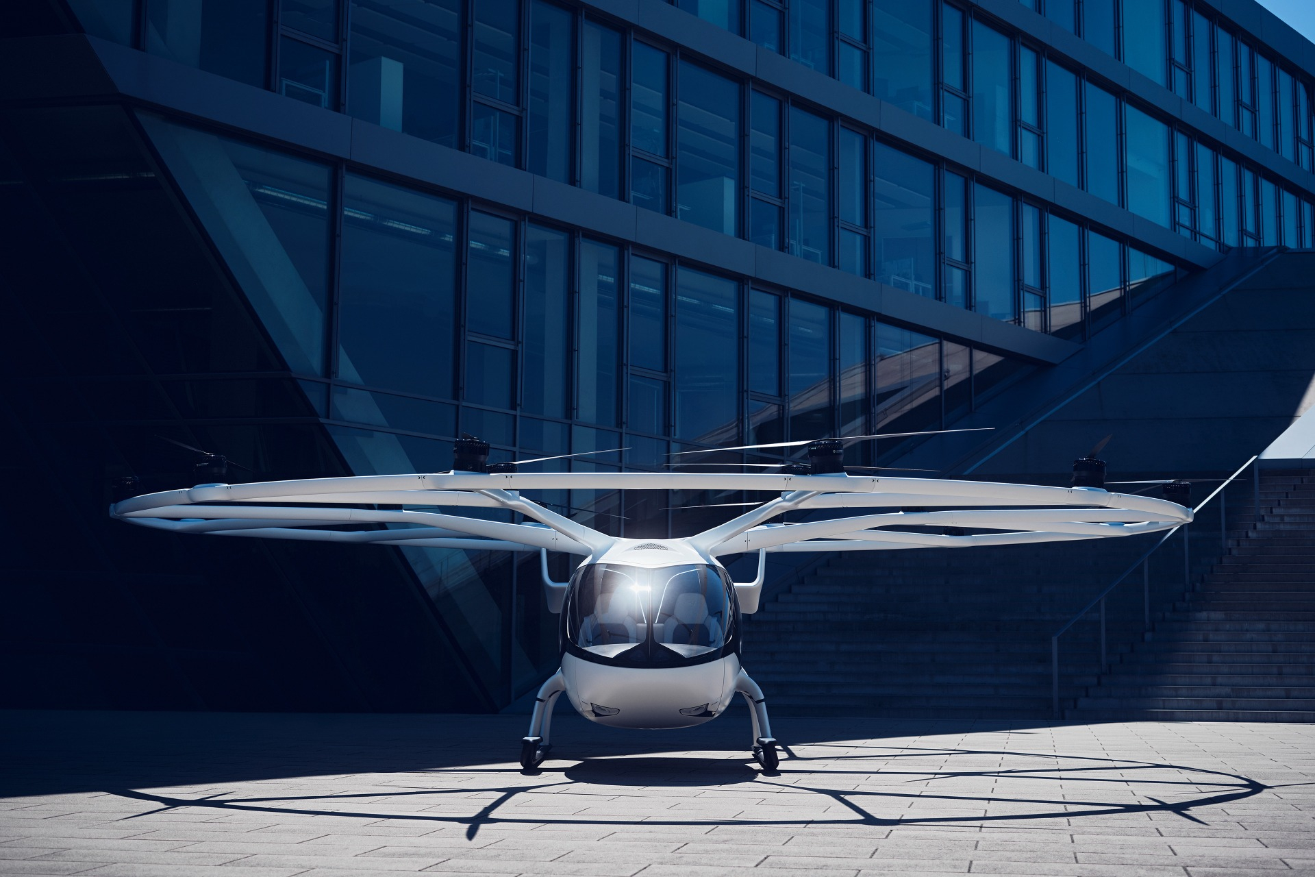 Taxi volanti: il modello VoloCity di Volocopter