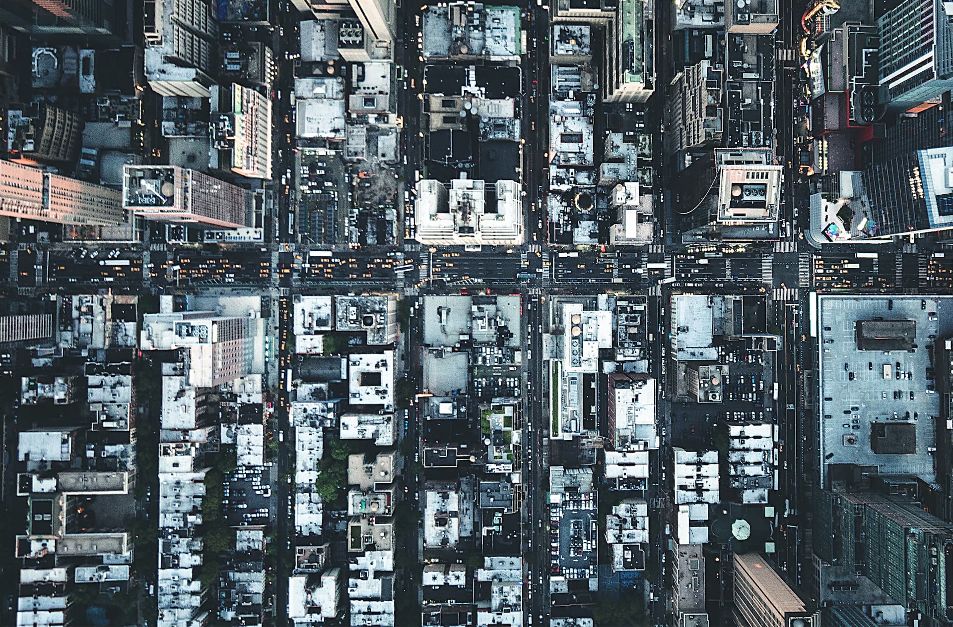 New York vista dall'alto