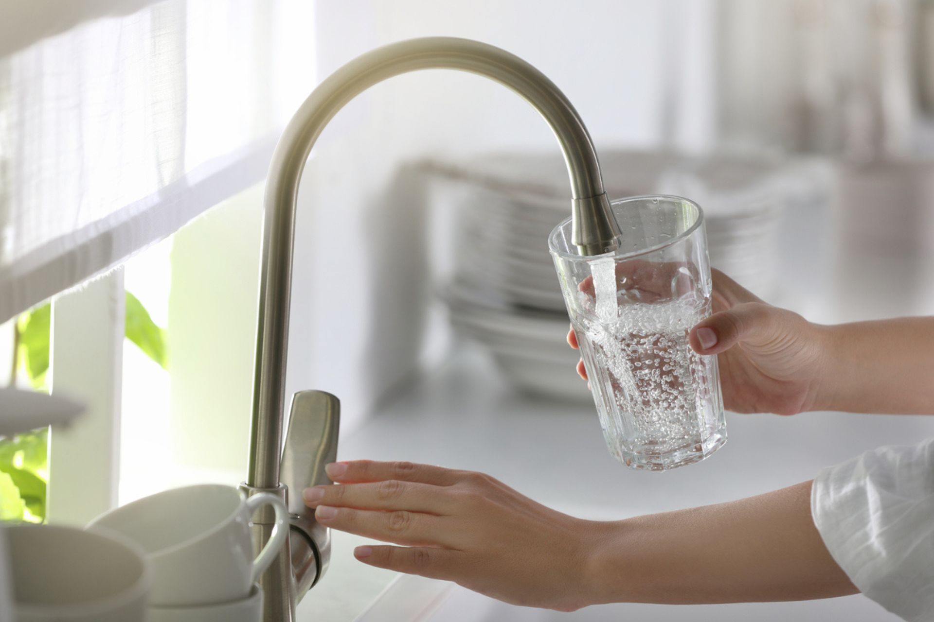Acqua: un rubinetto dell'acqua