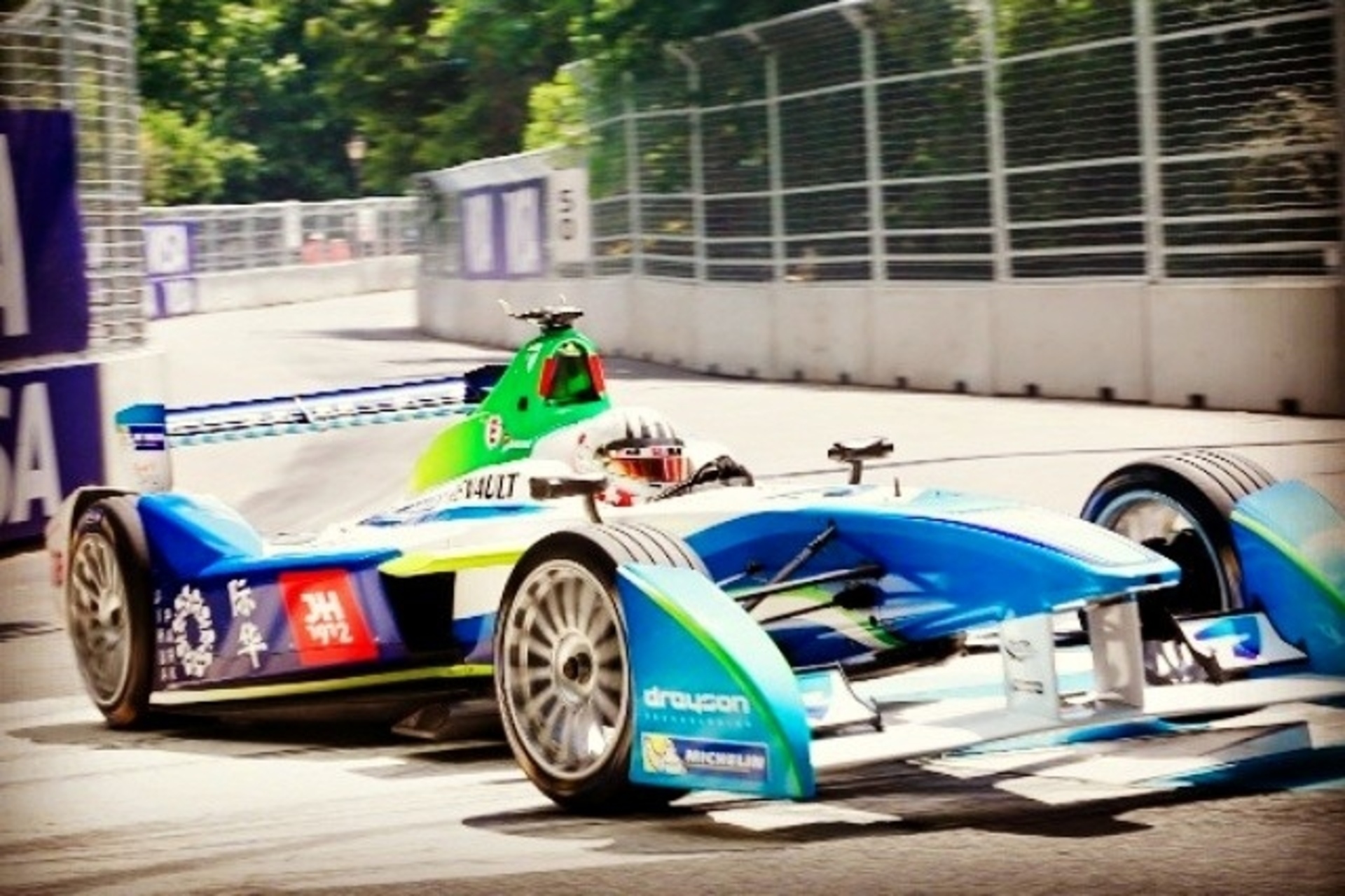 Alex Fontana: nella stagione 2014-2015 del Campionato FIA di Formula E, il pilota ticinese prese parte all’ePrix di Londra con la Trulli GP