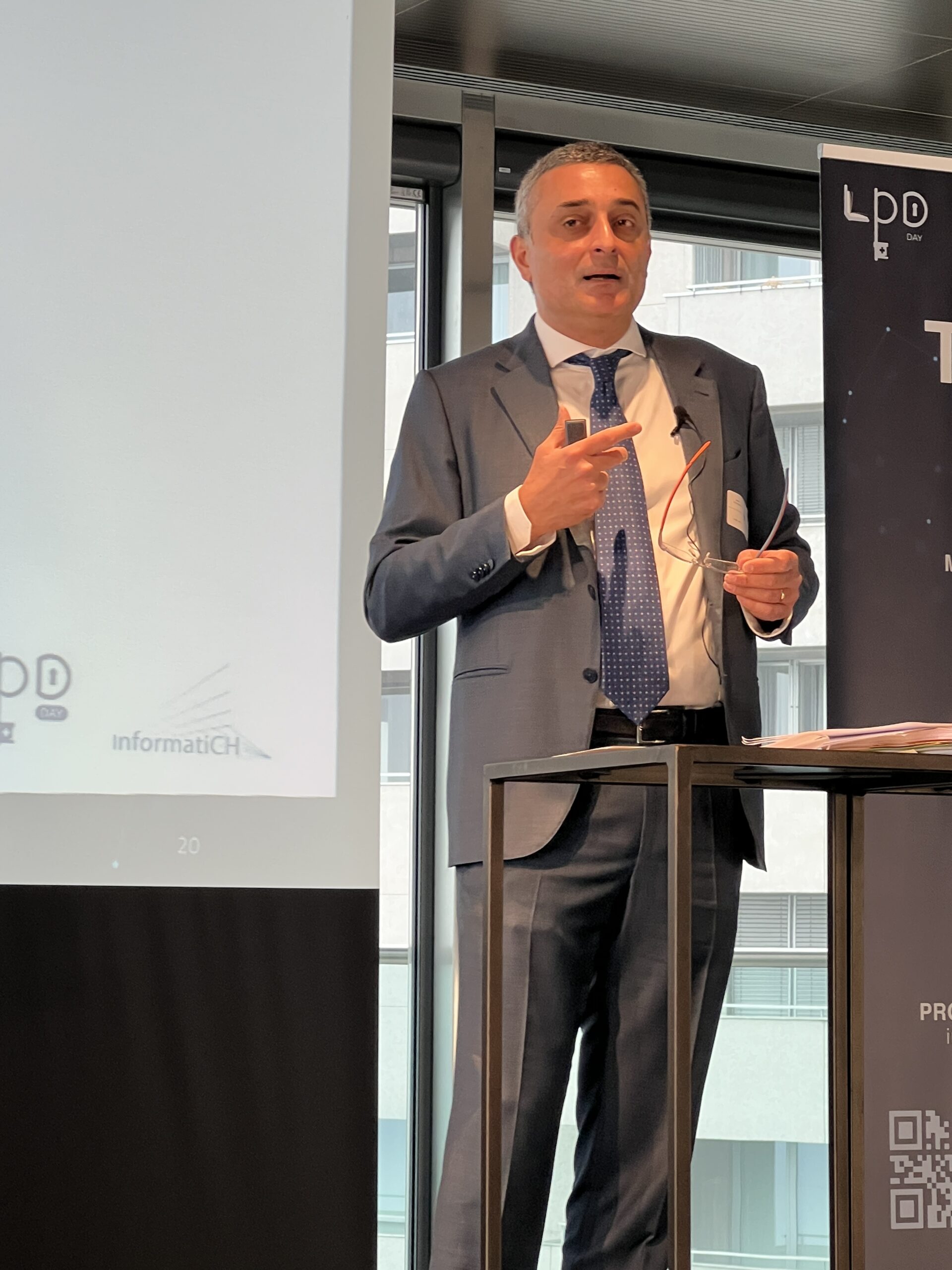 Dati personali: Marco Compagnino, avvocato, è stato uno dei relatori all’edizione 2023 dello “LPD Day” di Lugano il 24 marzo 2023