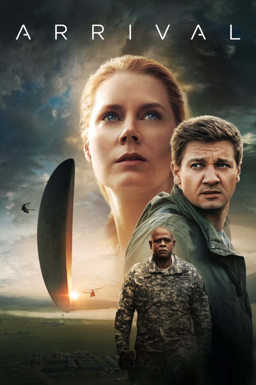 Facebook: la locandina di “Arrival”, film di fantascienza diretto da Denis Villeneuve e basato sul racconto “Storia della tua vita”, incluso nell'antologia di racconti “Storie della tua vita” di Ted Chiang