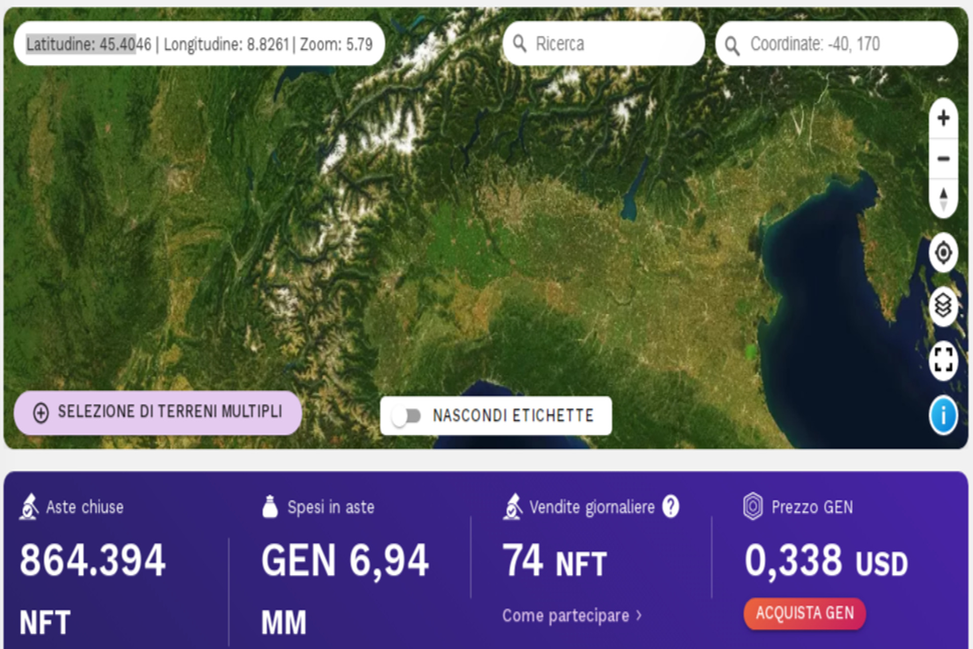 Non-Fungible Token: il Metaverso di Over, fondato da italiani, conta già oltre un milione di utenti registrati e permette di acquistare come NFT strade, edifici, spiagge, monumenti e via dicendo
