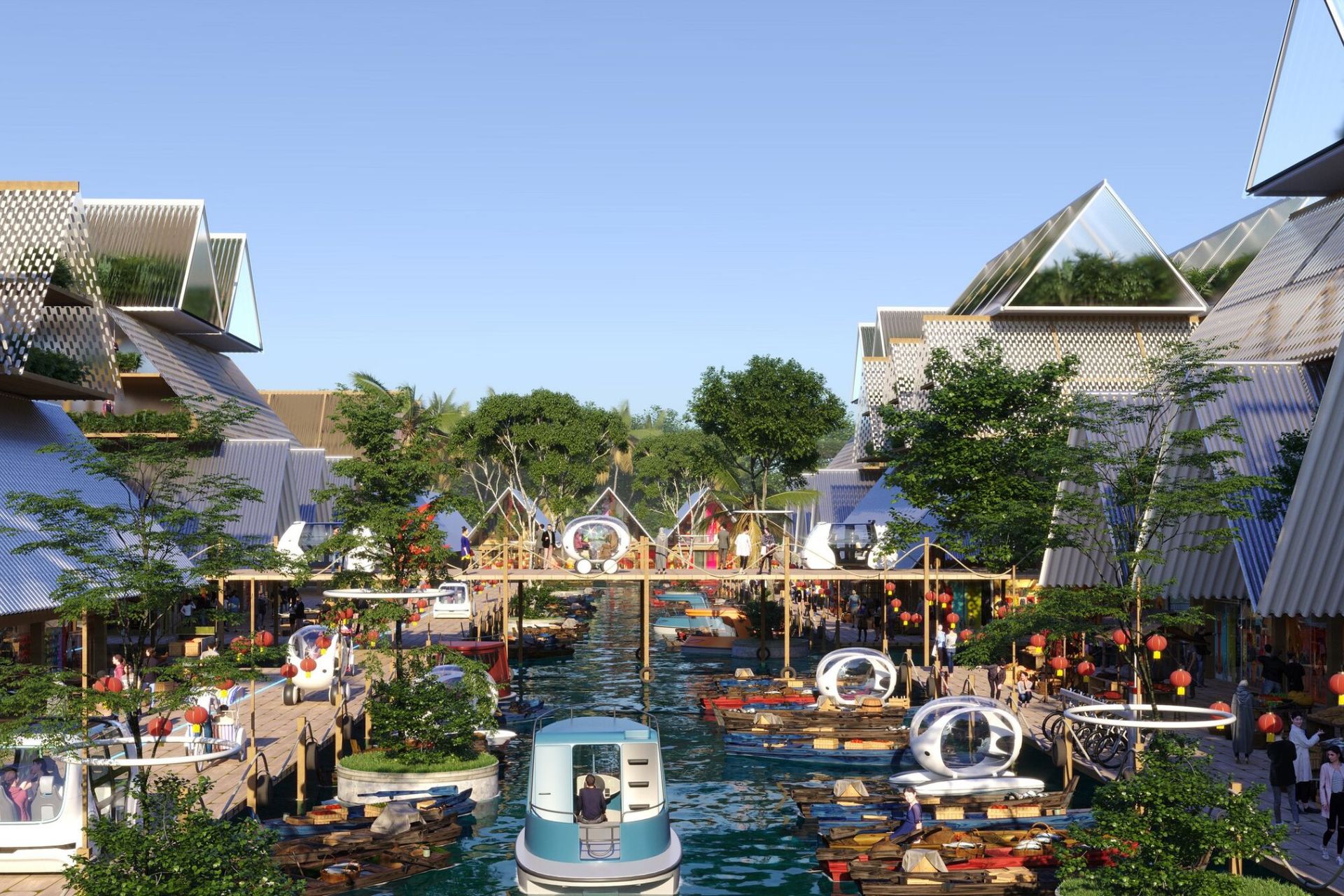 BiodiverCity: abitazioni in bambù e cemento "green" per BiodiverCity nella città malese del futuro di Penang