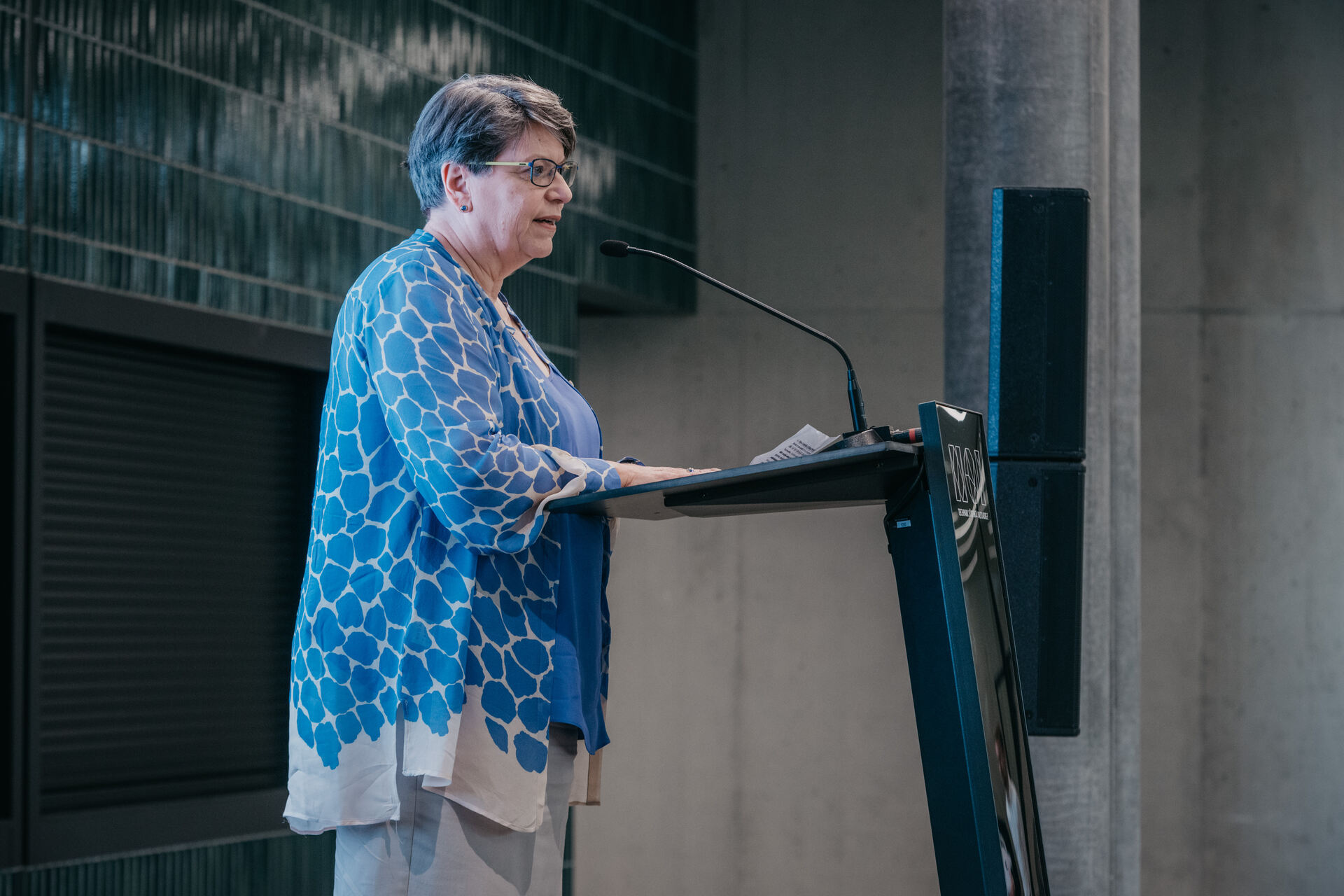 NOI Techpark: l’intervento di Ulrike Tappeiner, Presidente della Libera Università di Bolzano, all’inaugurazione del centro per la mobilità sostenibile del futuro NOI Techpark Brunico il 5 maggio 2023 in Alto Adige