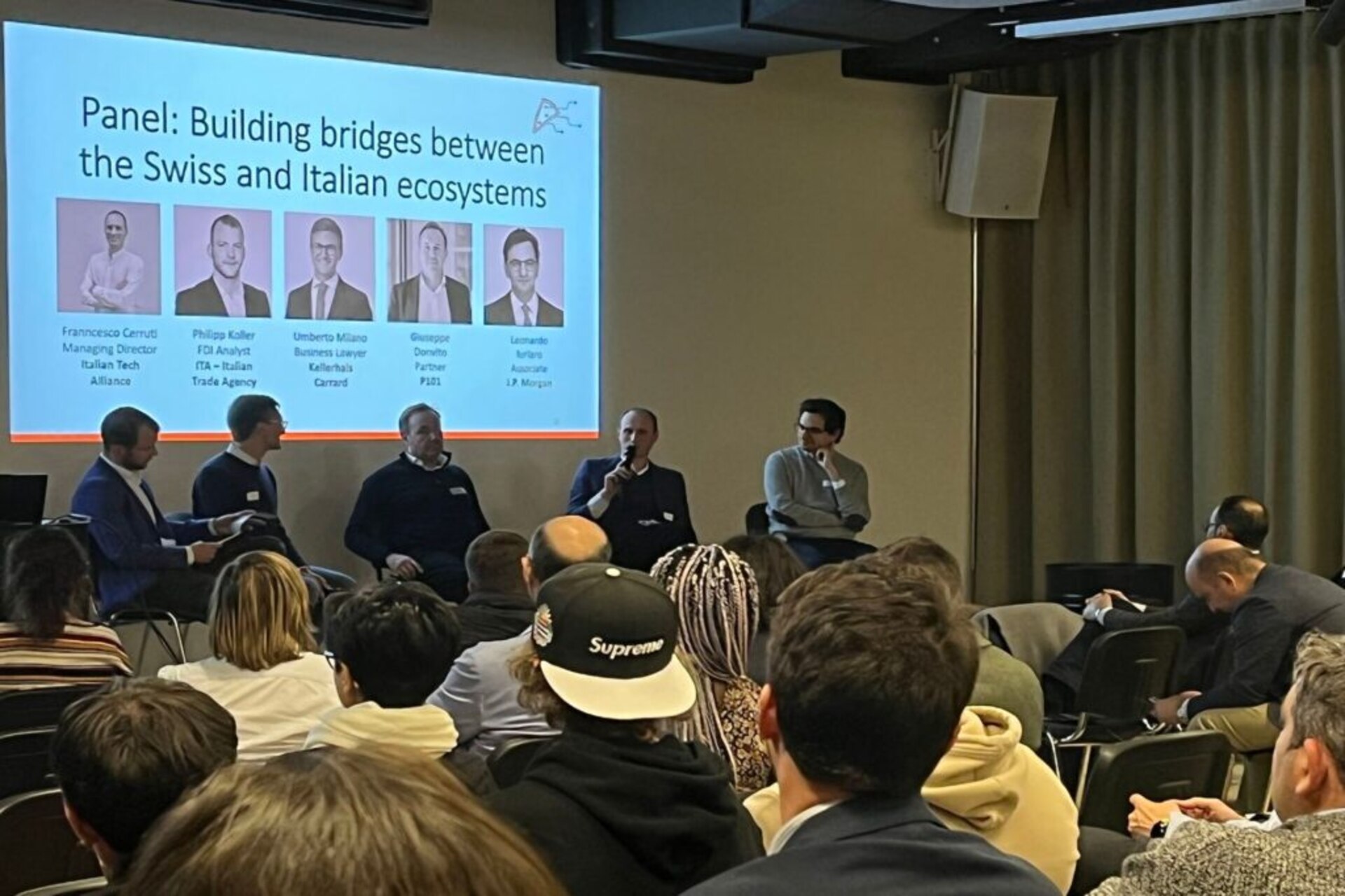 Italian Tech Night: un istante della prima edizione a Zurigo il 23 marzo 2022