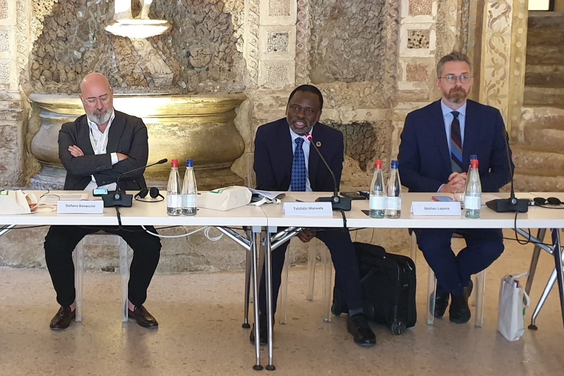 Bologna: Stefano Bonaccini, Tshilidzi Marwala e Matteo Lepore