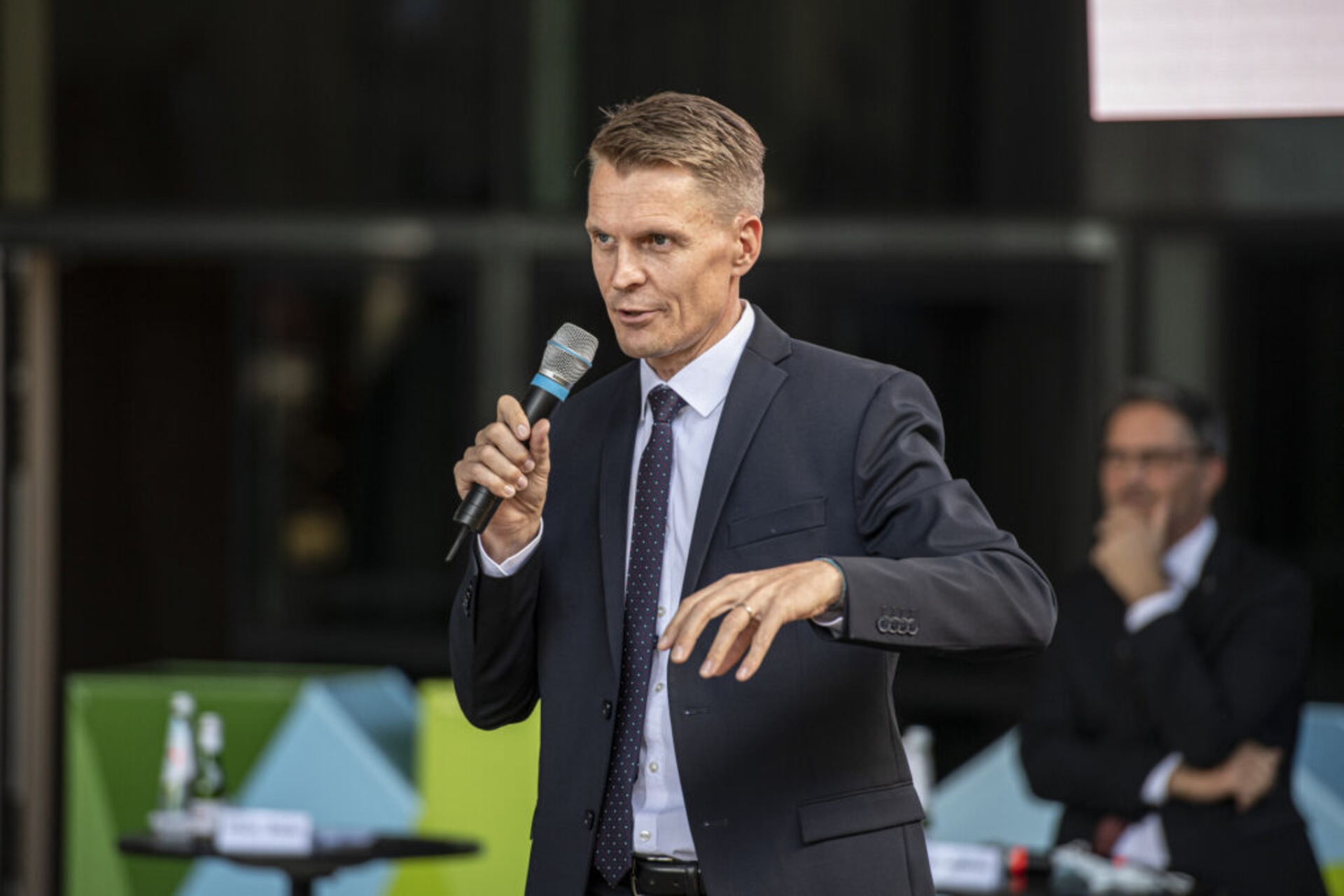 scambio di dati: Ulrich Stofner è Direttore del NOI Techpark di Bolzano (Foto: Ivo Corrà/NOI Techpark)