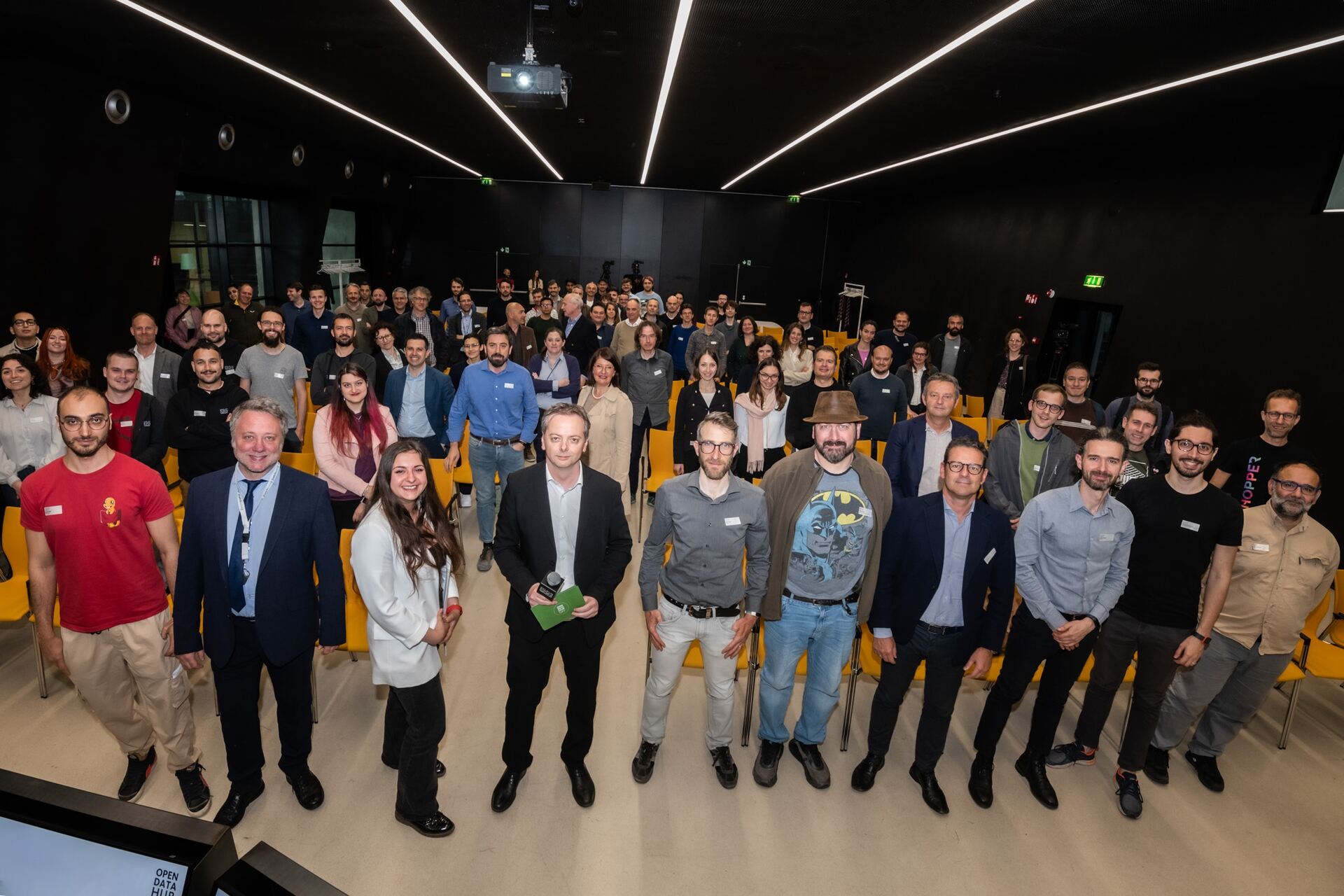 scambio di dati: più di cento partecipanti hanno scambiato idee sul tema degli Open Data al NOI Techpark di Bolzano venerdì 19 maggio 2023 (Foto: Ivo Corrà/NOI Techpark)
