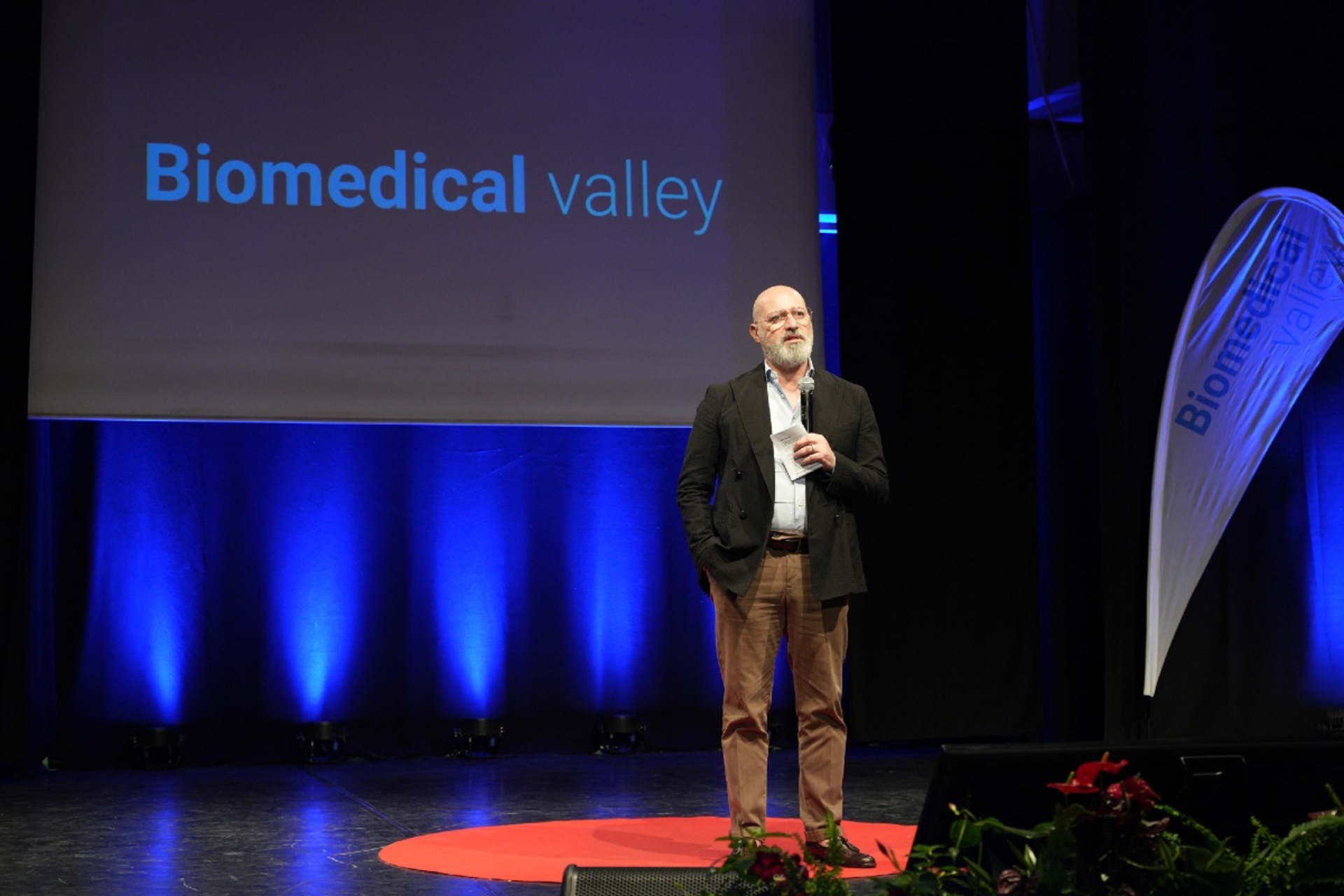 Biomedical Valley: Stefano Bonaccini a Mirandola (Modena)
