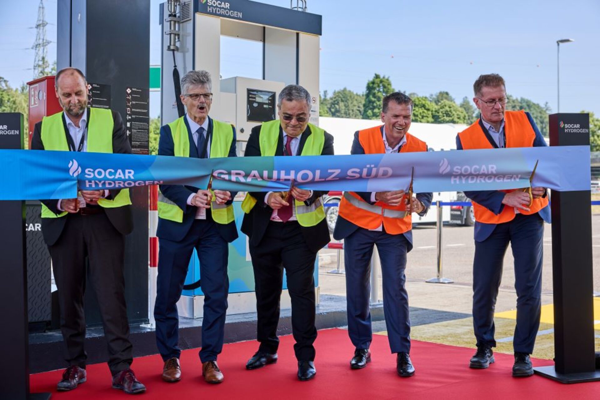 Rifornimento di idrogeno: Jürg Röthlisberger, Marco Rupp, Fuad Isgandarov ed Edgar Bachmann