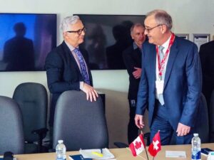Svizzera e Canada: François-Philippe Champagne e Guy Parmelin