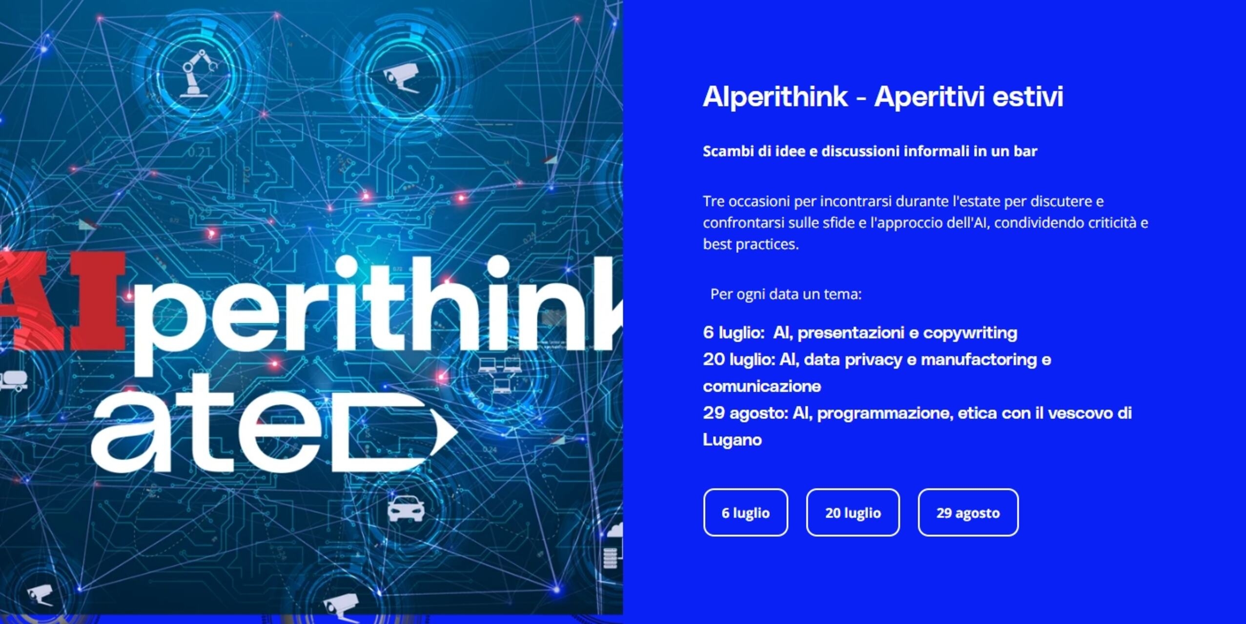 AIperithink: la key visual con calendario 2023