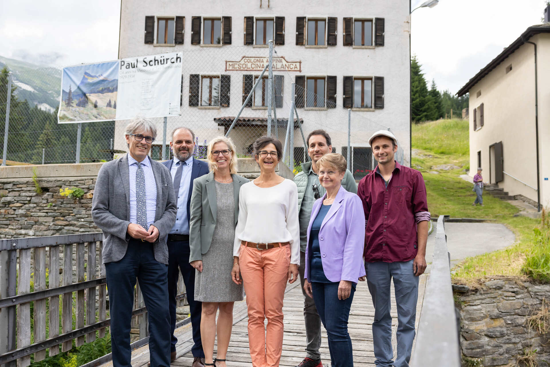San Bernardino Lab: l’inizio della collaborazione nel “San Bernardino Lab” è stata segnata il 4 luglio 2023 da una passeggiata simbolica che ha interessato l’omonimo Ospizio