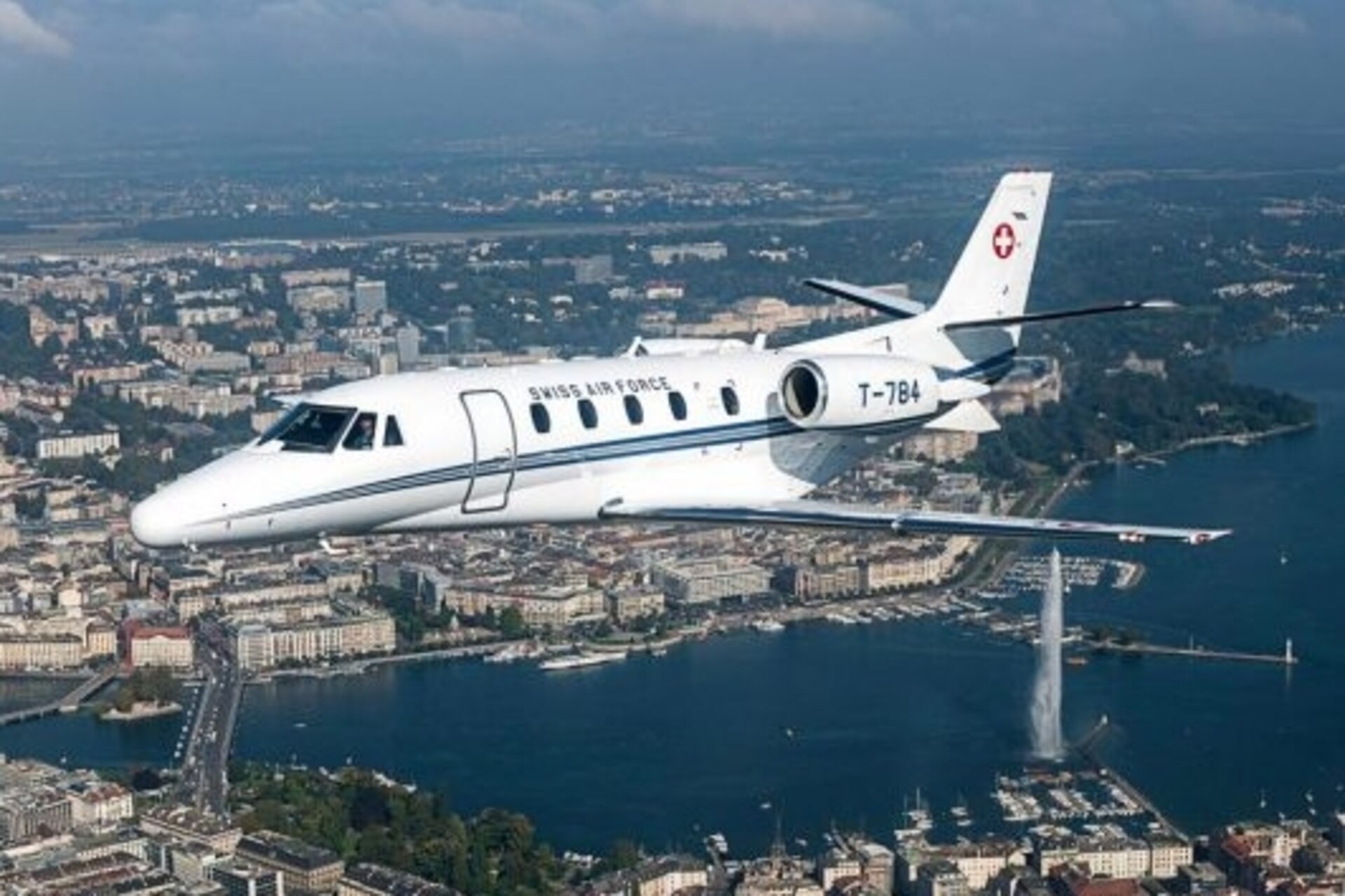 Forze Aeree Svizzere: il Cessna 560XL Citation Excel per i test della mobilità verde
