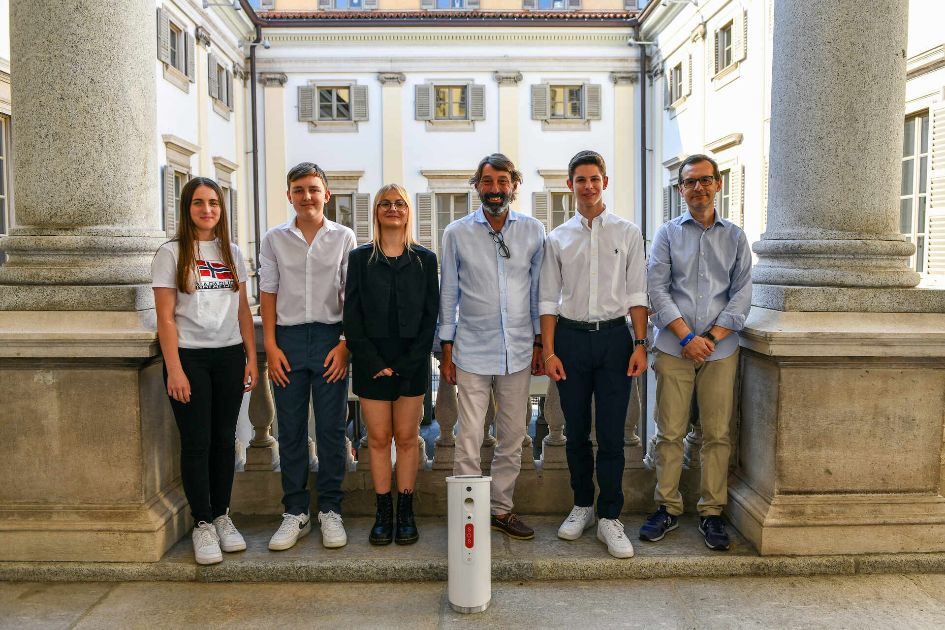 smilebots: la visita al Palazzo Civico di Lugano