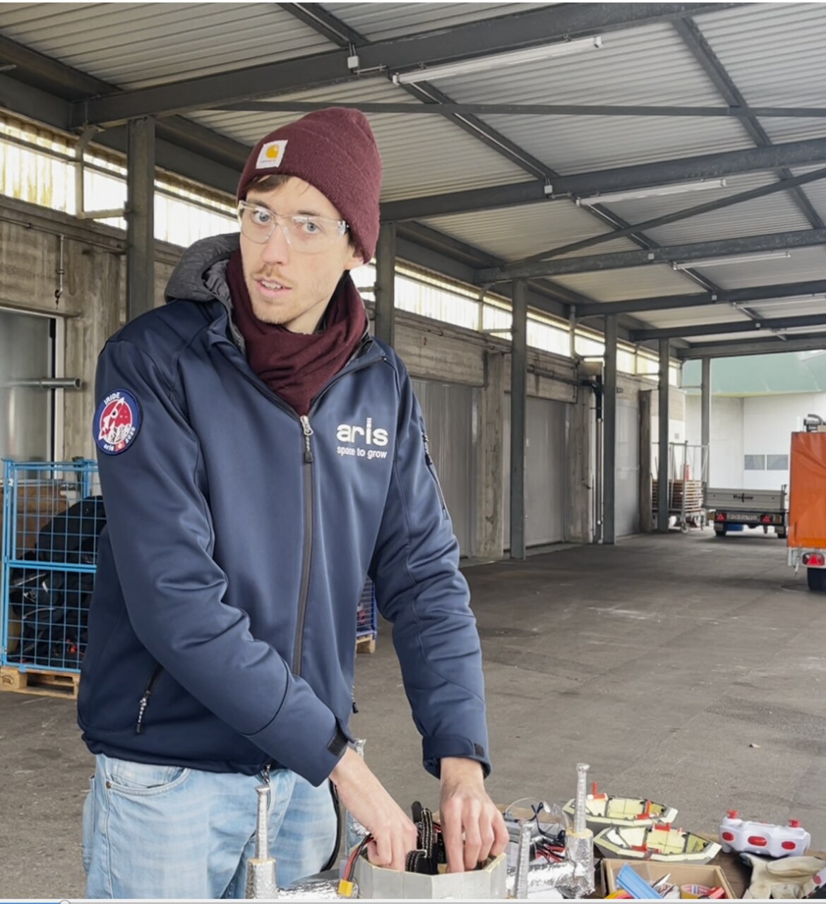 Drone: il ricercatore David Häusermann