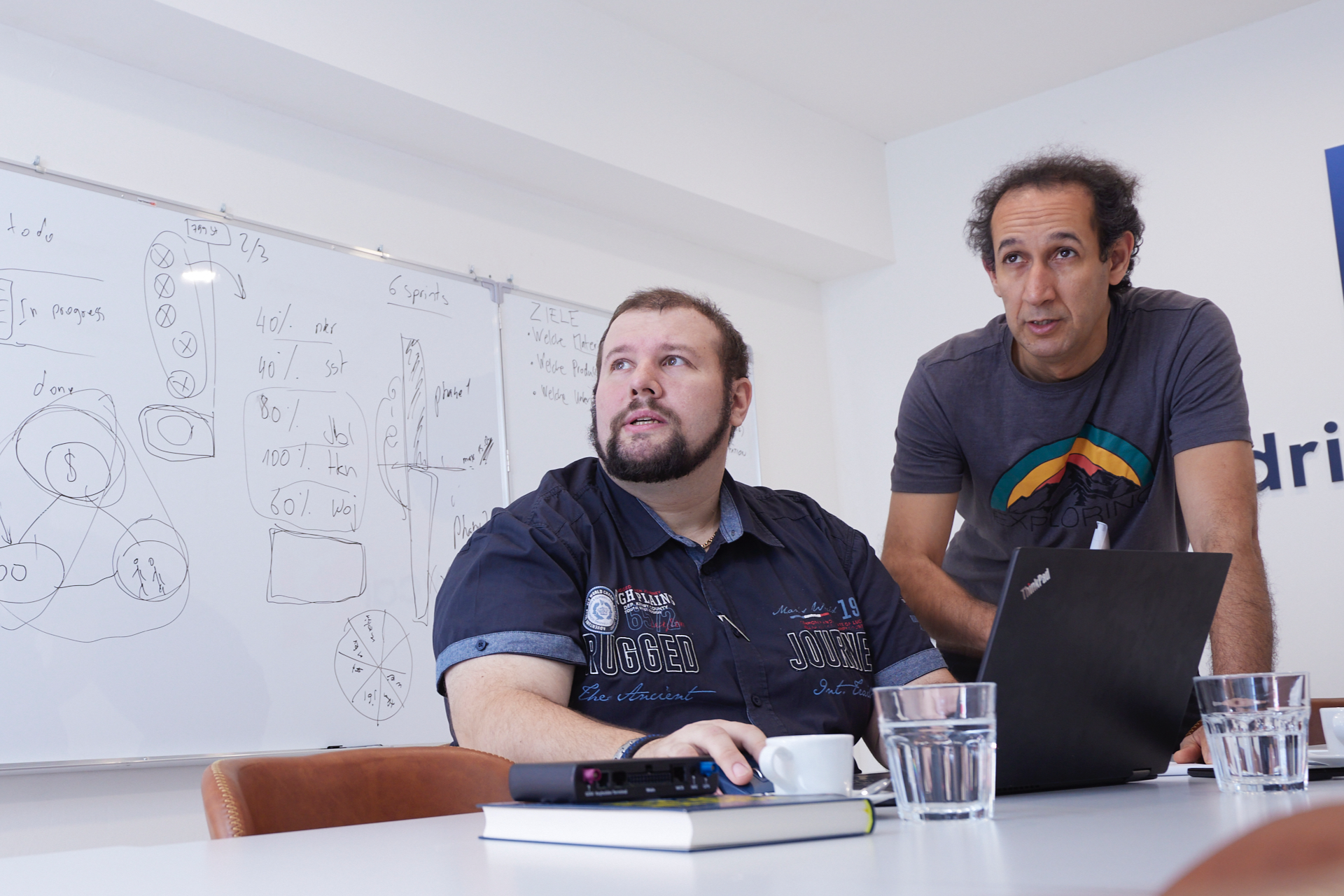 Drivemycar: i dirigenti Metin Kabay e Fadel Bouhouch