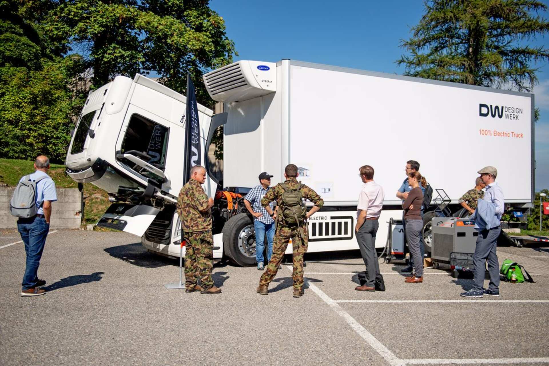 armasuisse: camion elettrico