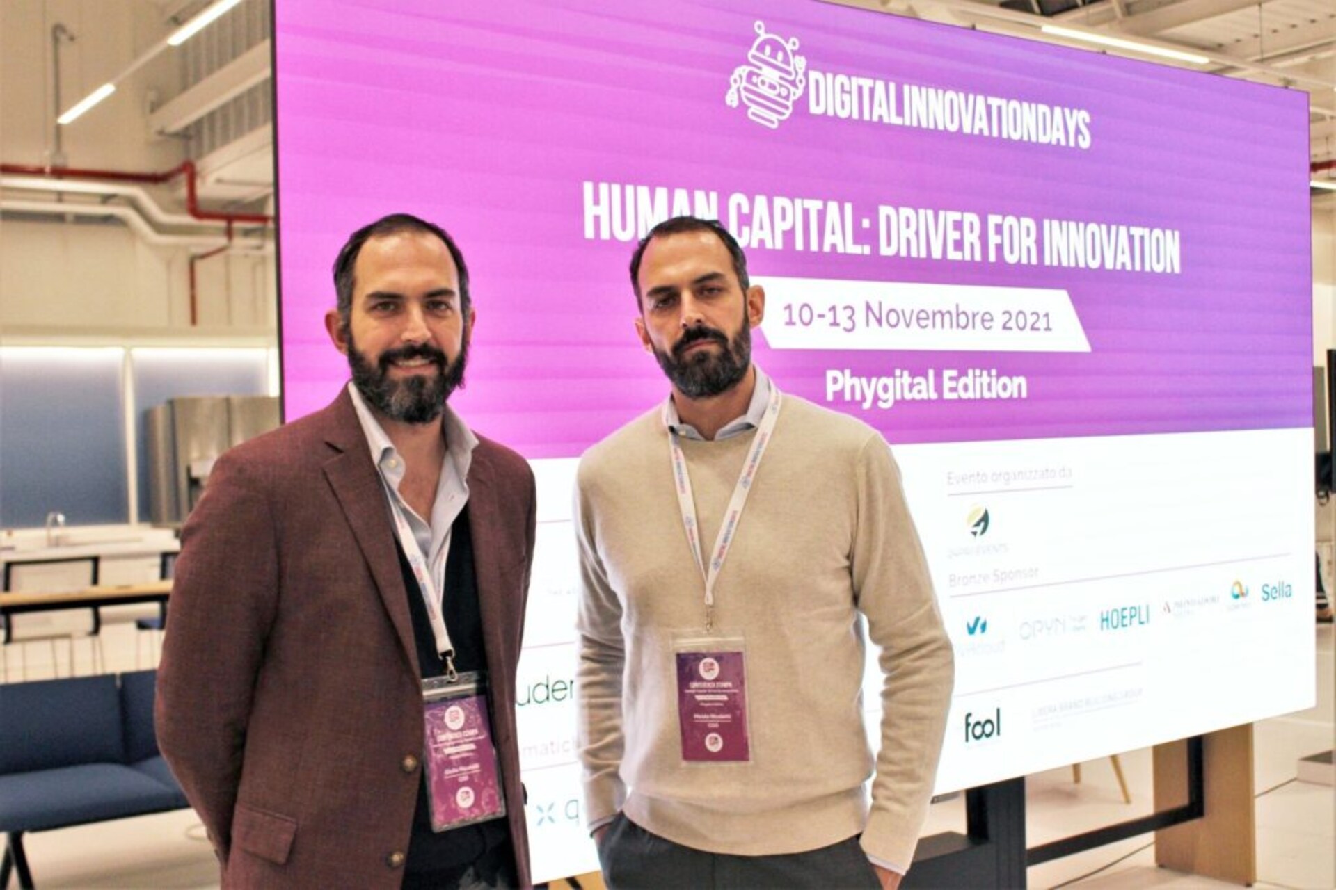 Digital Innovation Days: un evento organizzato da Giulio e Nicola Nicoletti