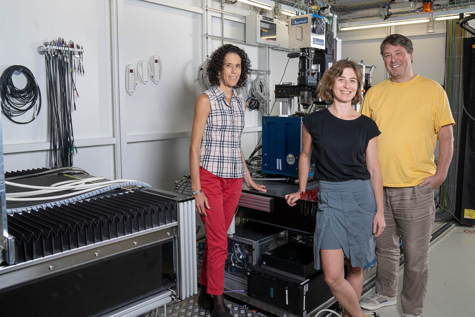 3D: Federica Marone, Malgorzata Makowska e Steven Van Petegem
