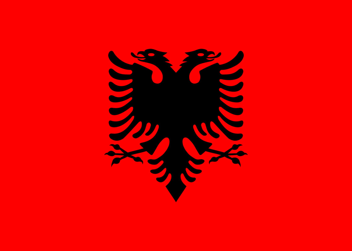 Bandiera dell’Albania, simbolo delle notizie dal Paese su Innovando News