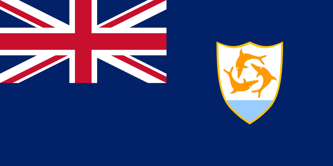 Bandiera di Anguilla, simbolo delle notizie dal territorio britannico su Innovando News