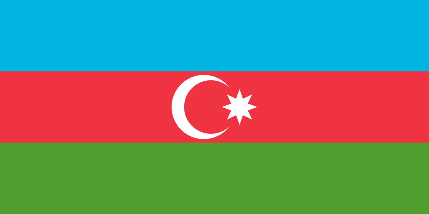 Bandiera dell’Azerbaigian, simbolo delle notizie dal Paese su Innovando News