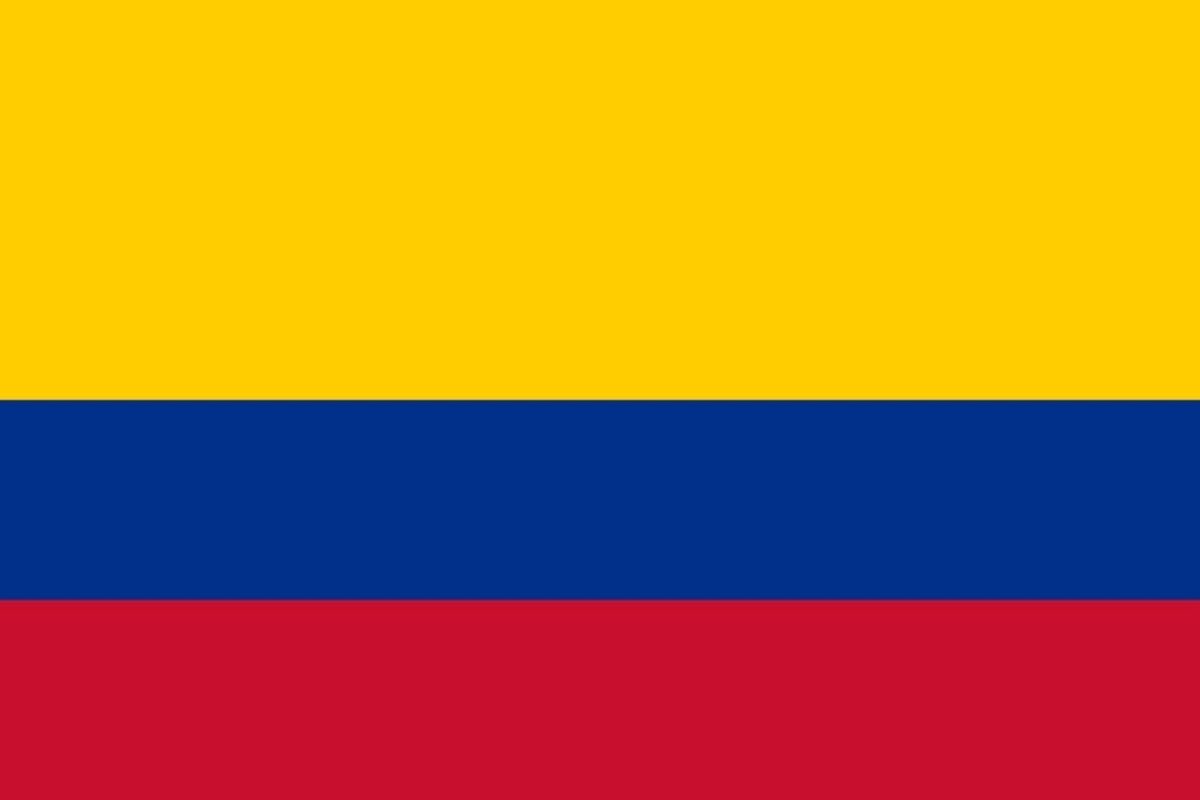 Colombia, symbol på nyheder fra landet på Innovando News