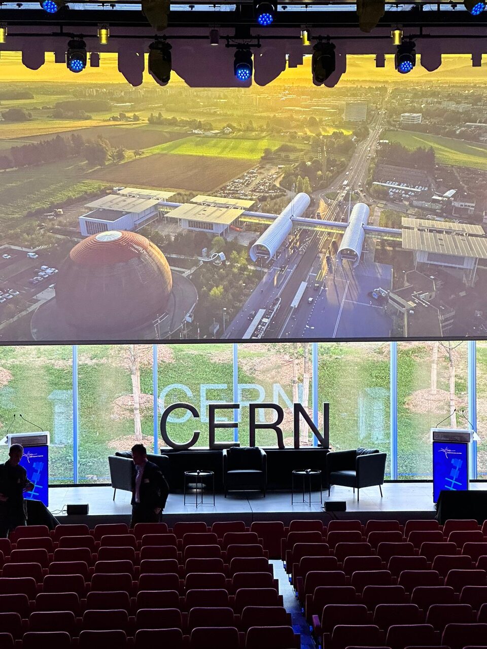 Idee: le aree esterne del CERN Science Gateway di Ginevra, in Svizzera
