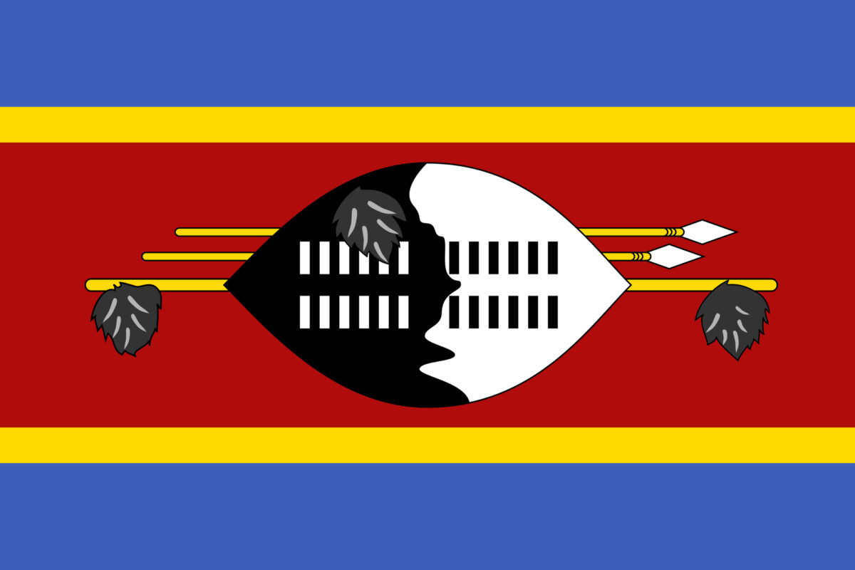 Bandiera di eSwatini, simbolo delle notizie dal Paese su Innovando News