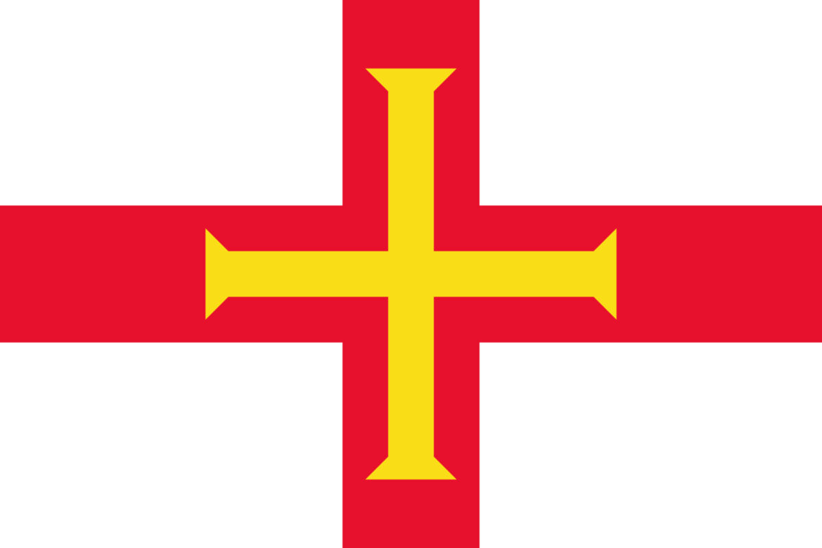 Bandiera di Guernsey, simbolo delle notizie dal territorio su Innovando News