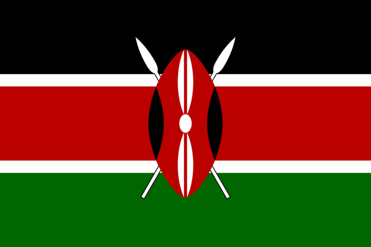Bandiera del Kenya, simbolo delle notizie dal Paese su Innovando News