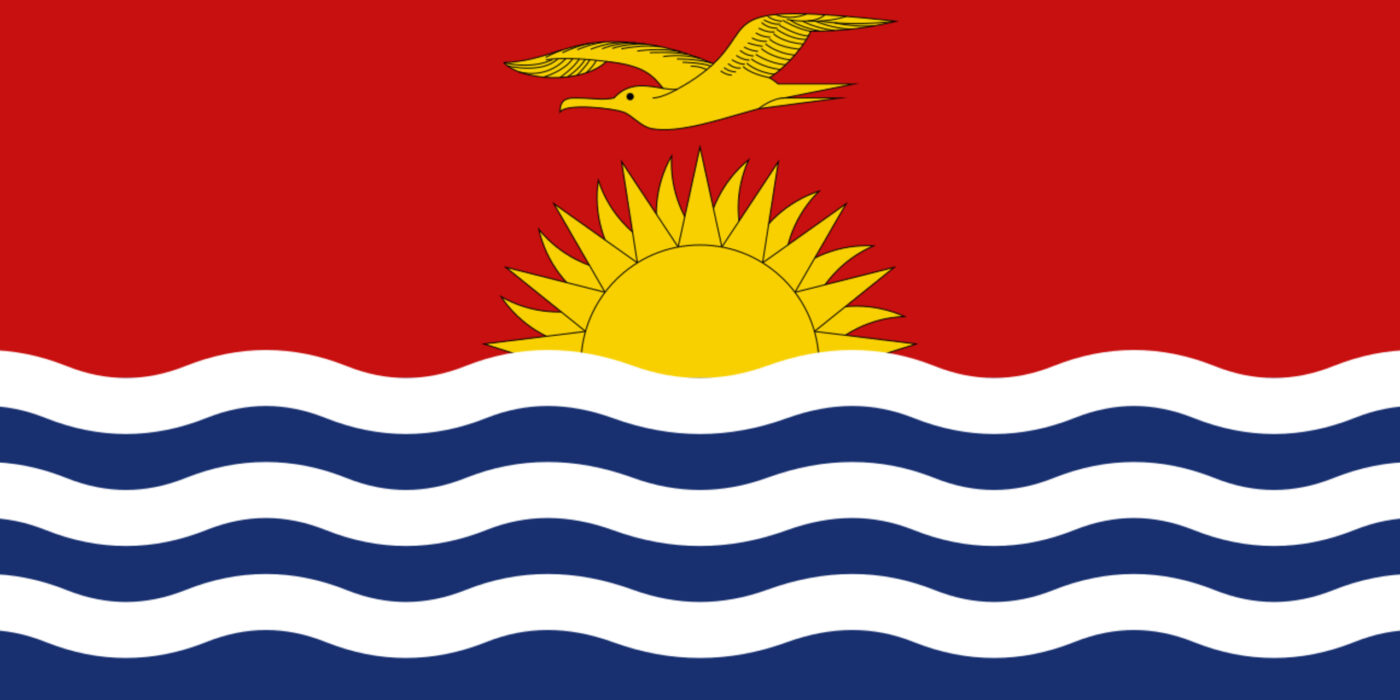 Bandiera del Kiribati, simbolo delle notizie dal Paese su Innovando News