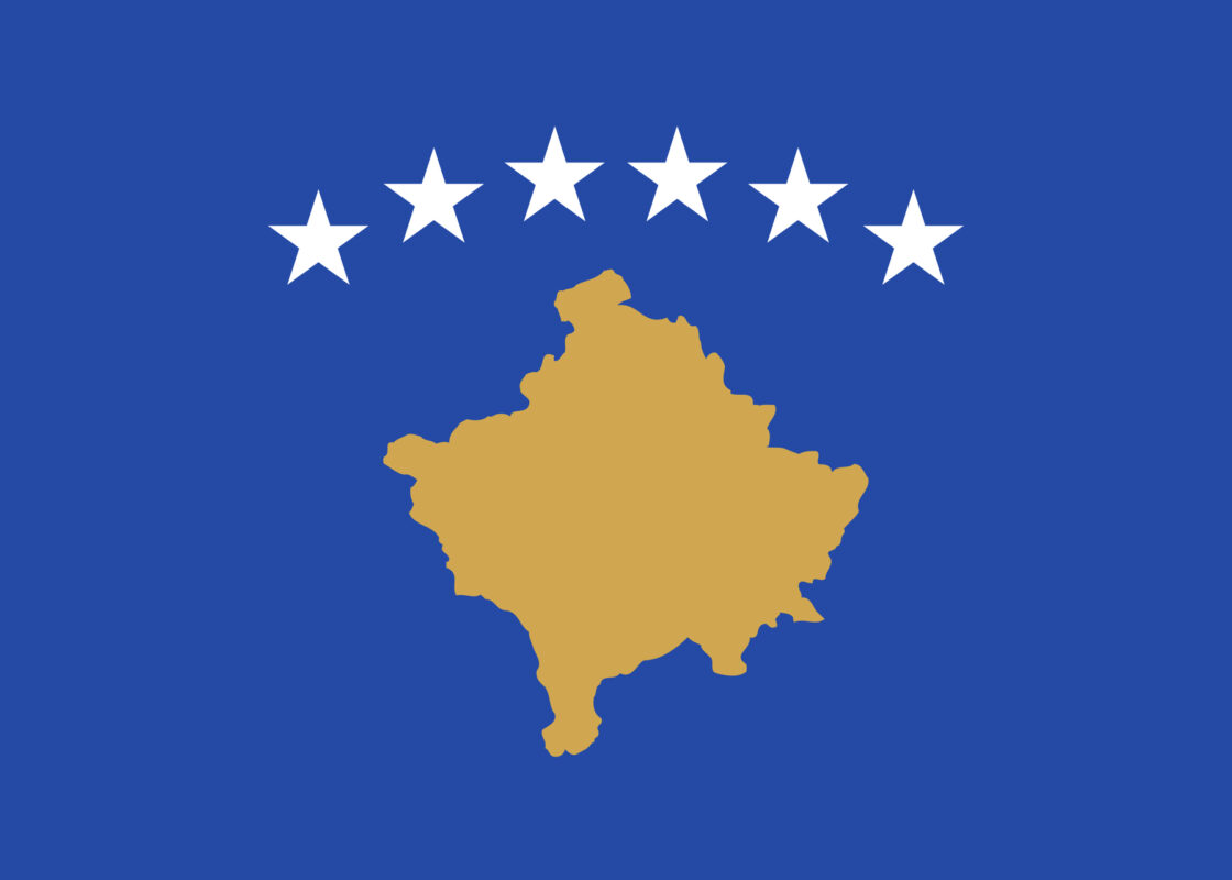 Bandiera del Kosovo, simbolo delle notizie dal Paese su Innovando News