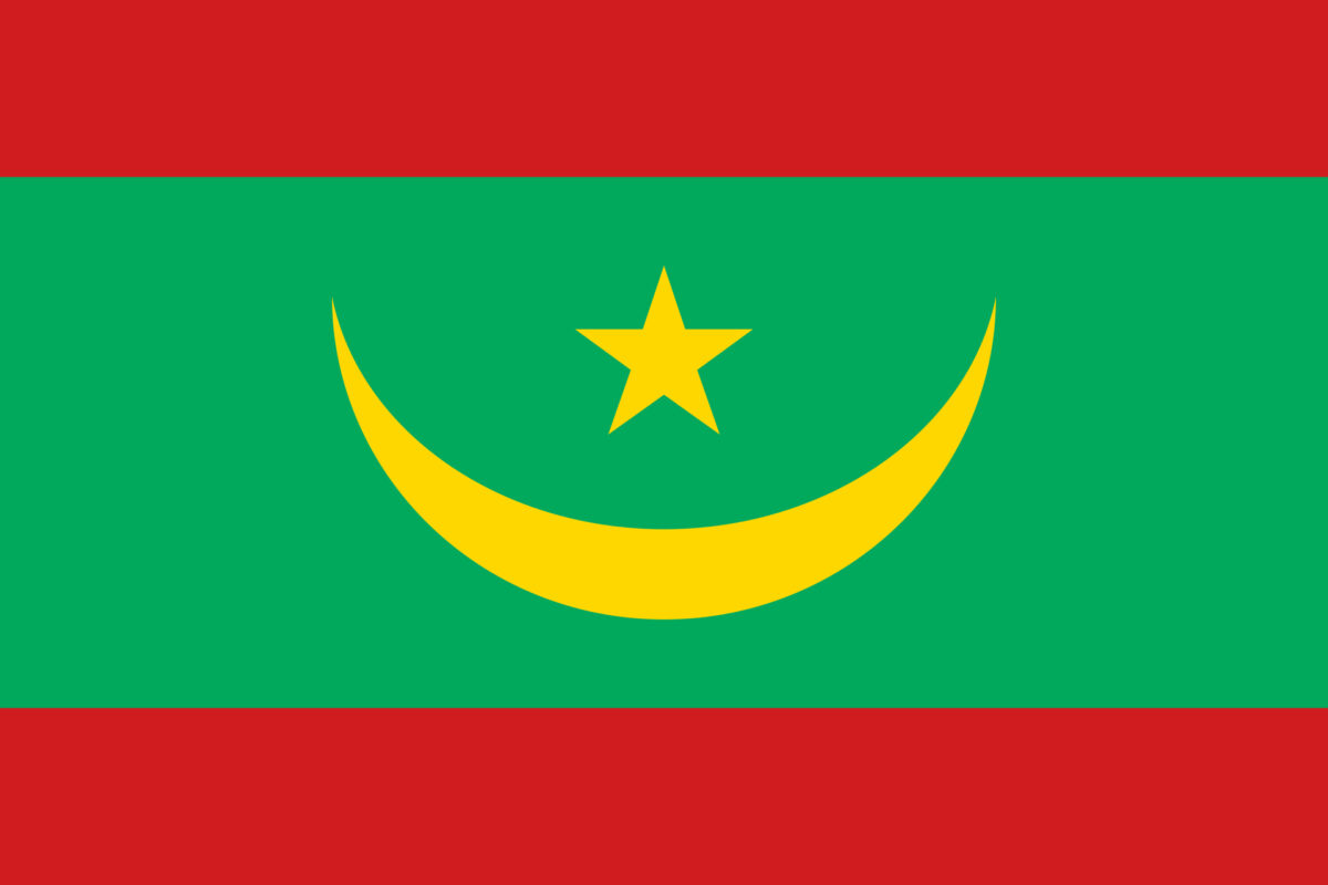 Bandiera della Mauritania, simbolo delle notizie dal Paese su Innovando News