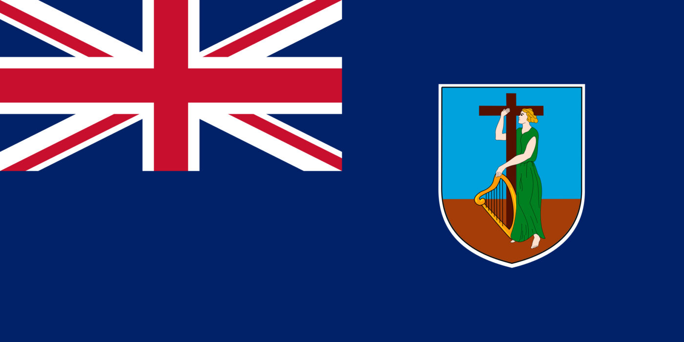 Bandiera di Montserrat, simbolo delle notizie dal territorio britannico d’oltremare su Innovando News